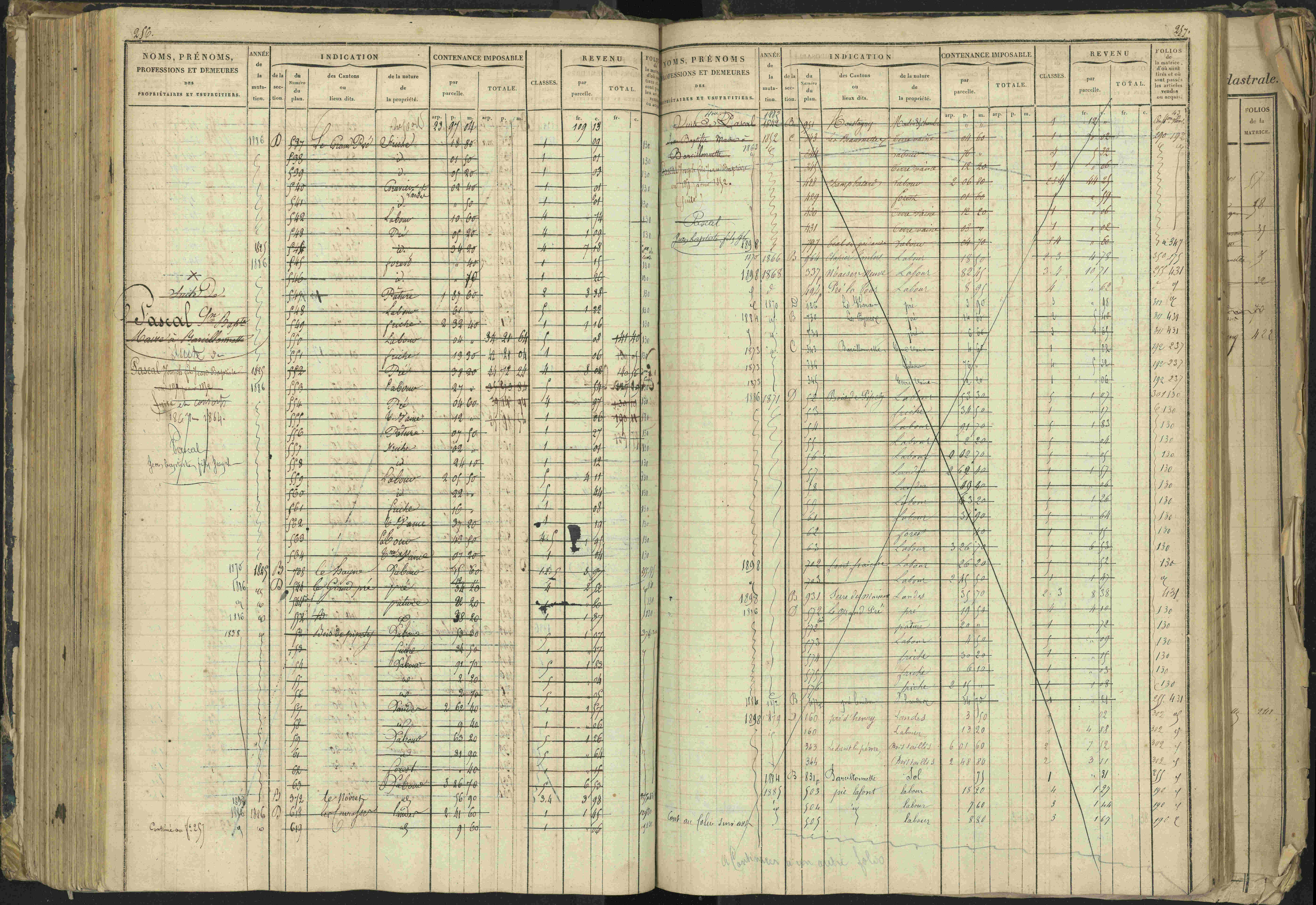 Barcillonnette - 3 P 208/1 - 3 P 208/1 - Matrice, folios 1-400.