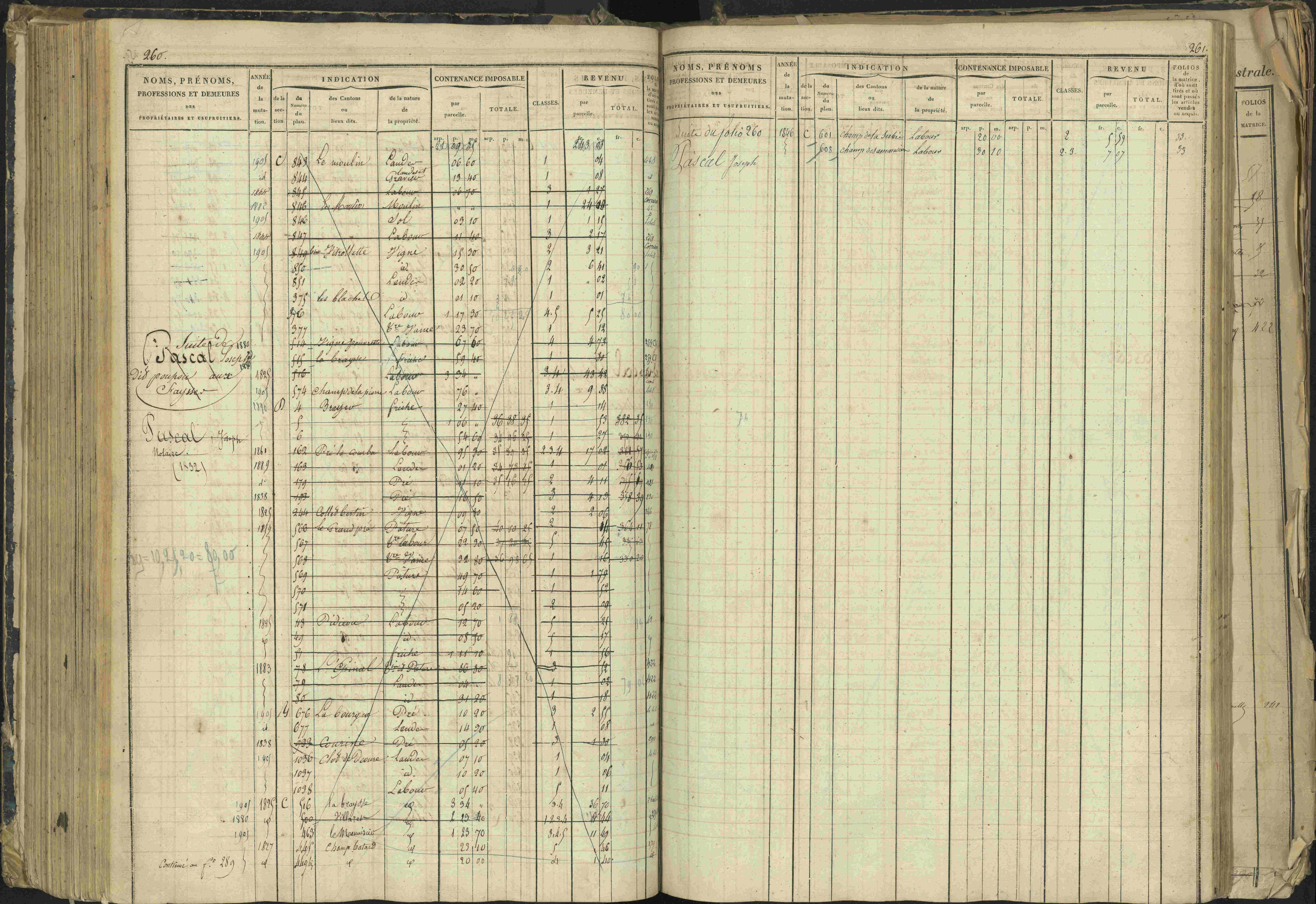 Barcillonnette - 3 P 208/1 - 3 P 208/1 - Matrice, folios 1-400.