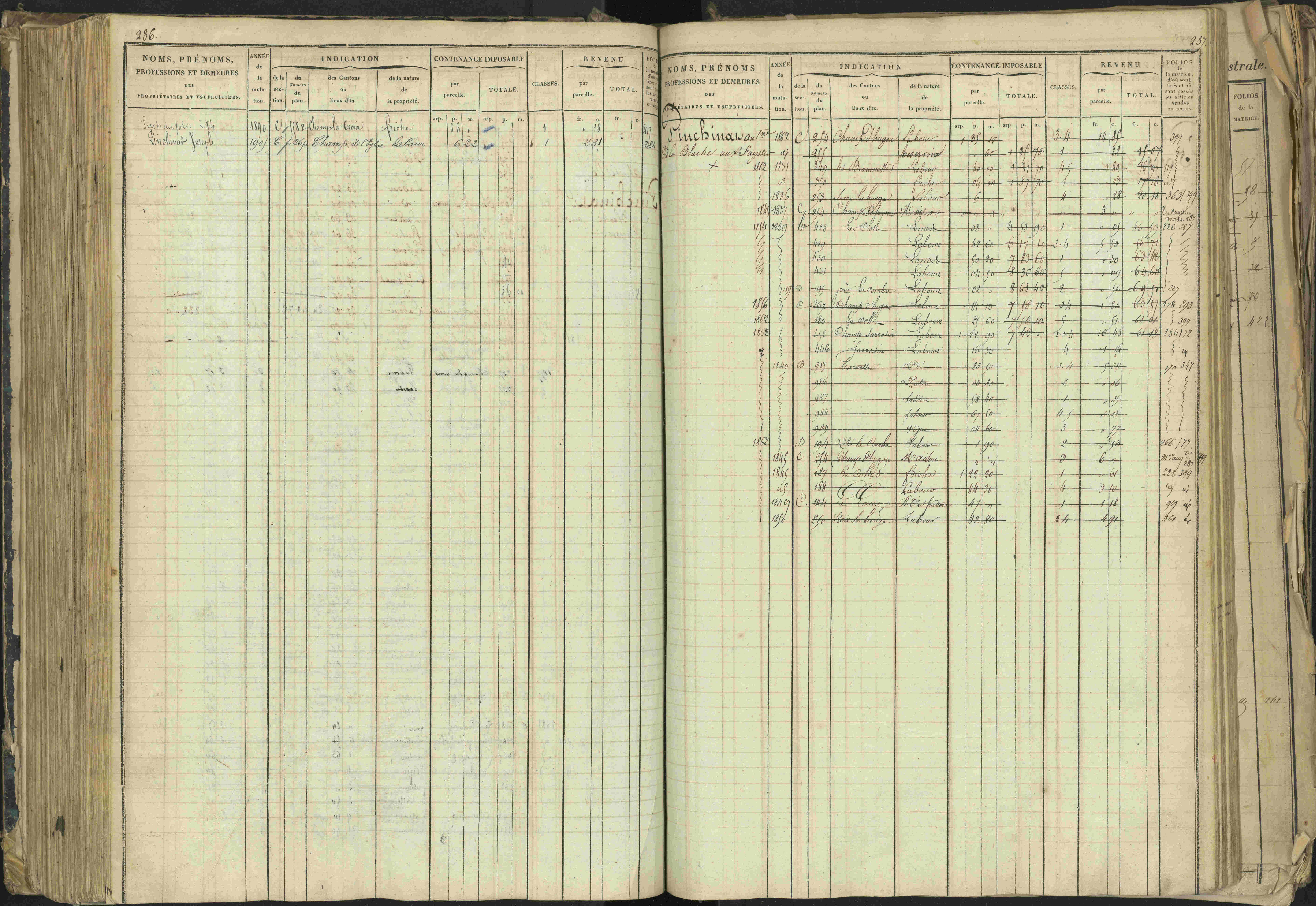 Barcillonnette - 3 P 208/1 - 3 P 208/1 - Matrice, folios 1-400.