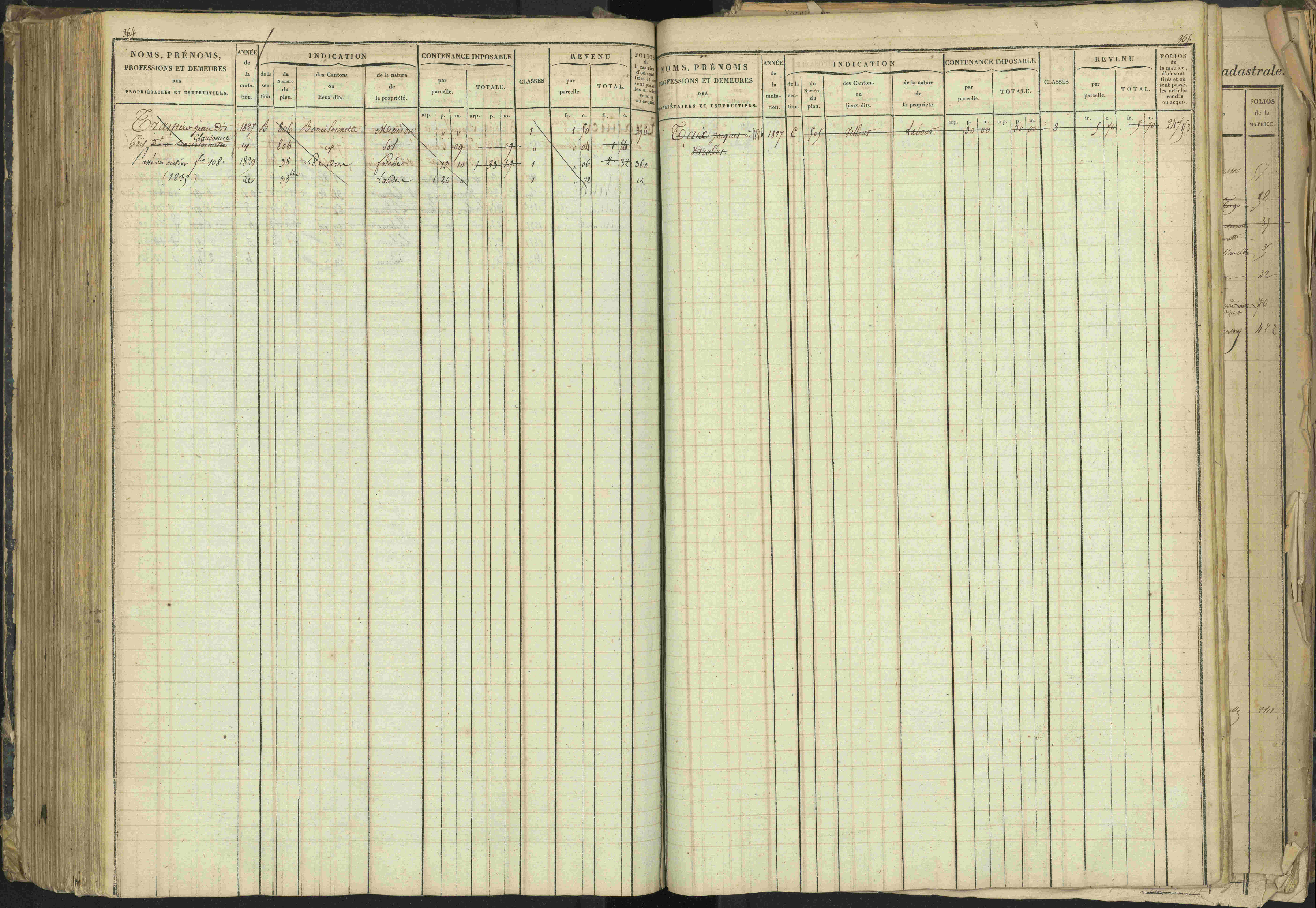 Barcillonnette - 3 P 208/1 - 3 P 208/1 - Matrice, folios 1-400.