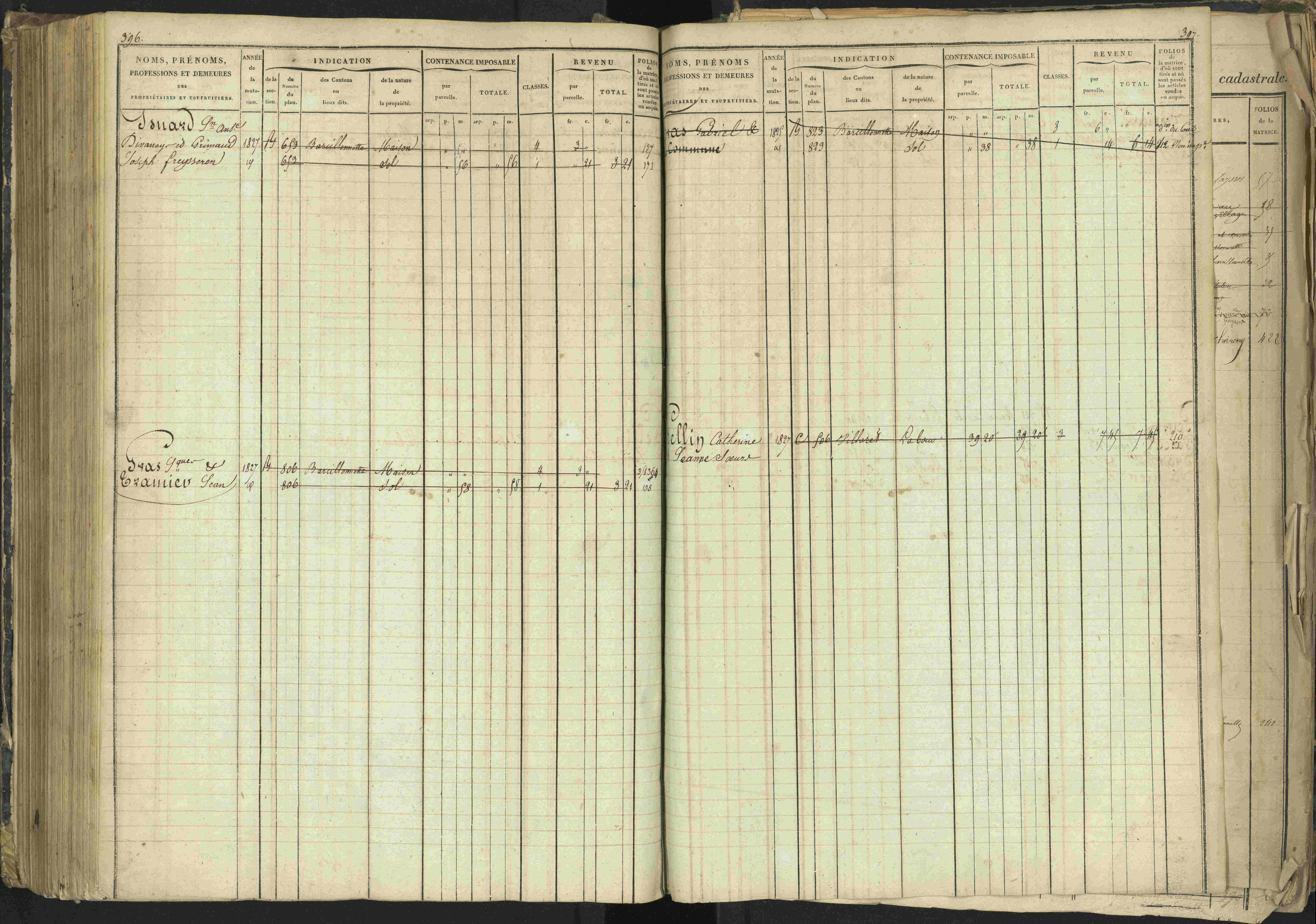 Barcillonnette - 3 P 208/1 - 3 P 208/1 - Matrice, folios 1-400.