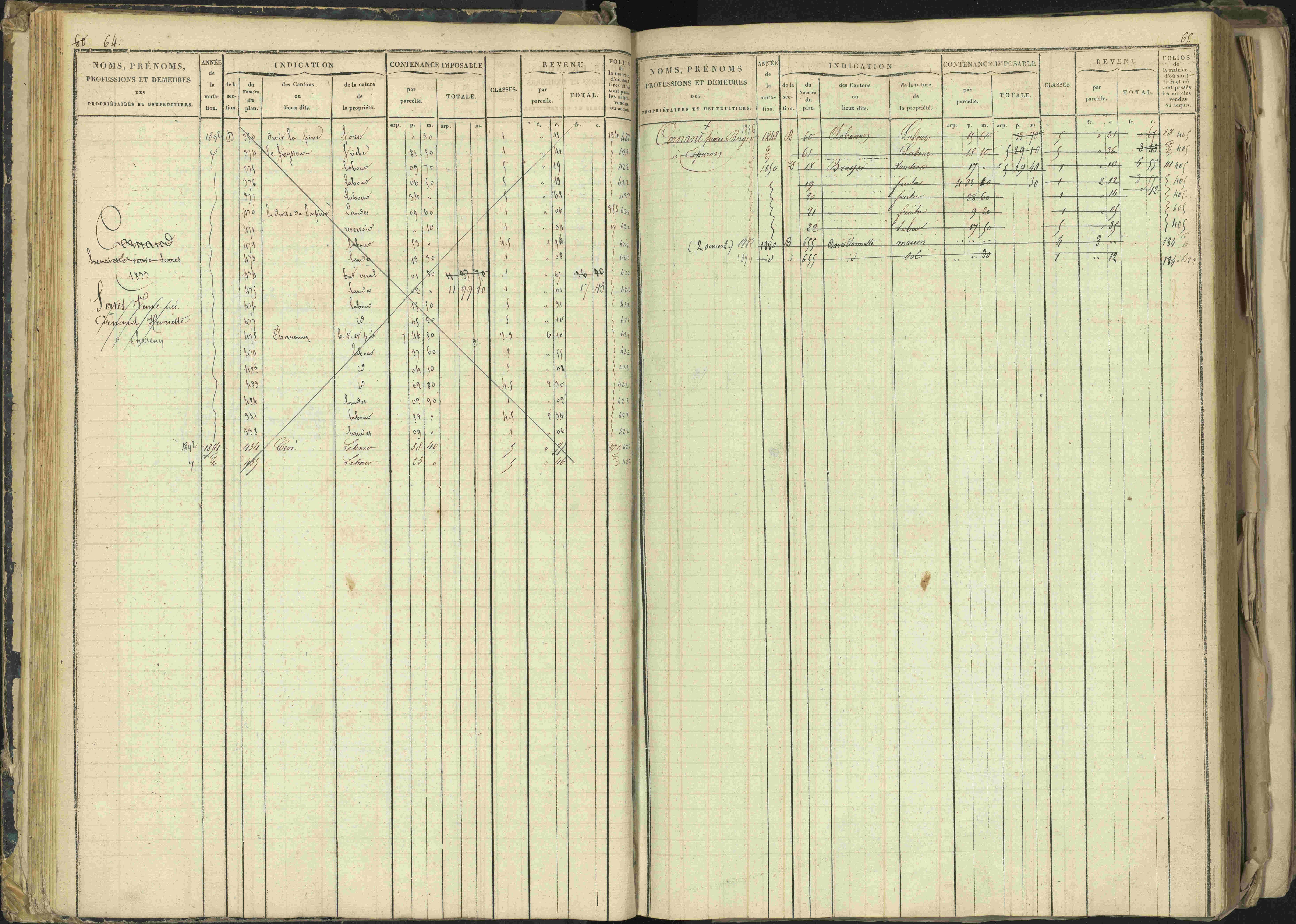 Barcillonnette - 3 P 208/1 - 3 P 208/1 - Matrice, folios 1-400.