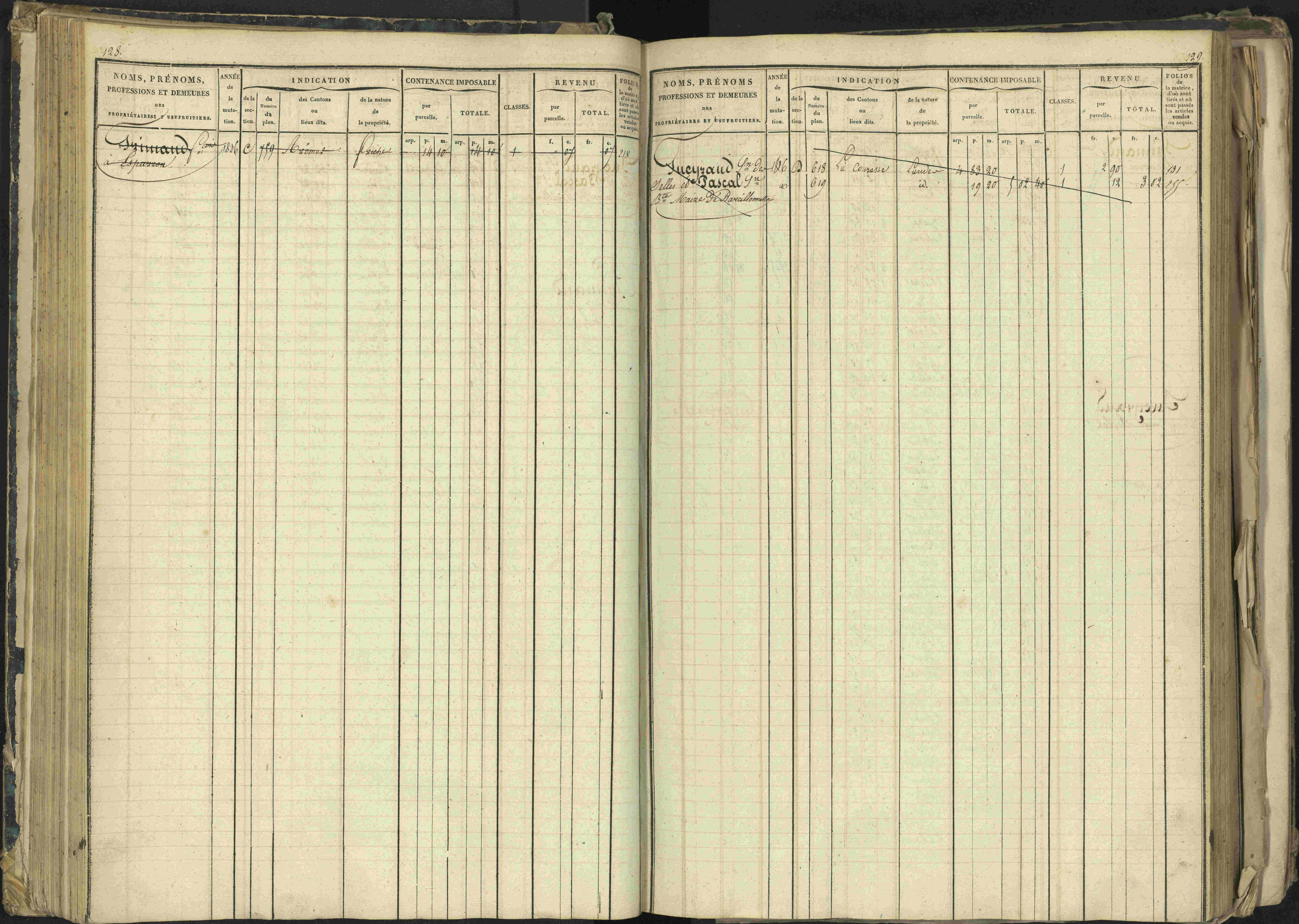 Barcillonnette - 3 P 208/1 - 3 P 208/1 - Matrice, folios 1-400.