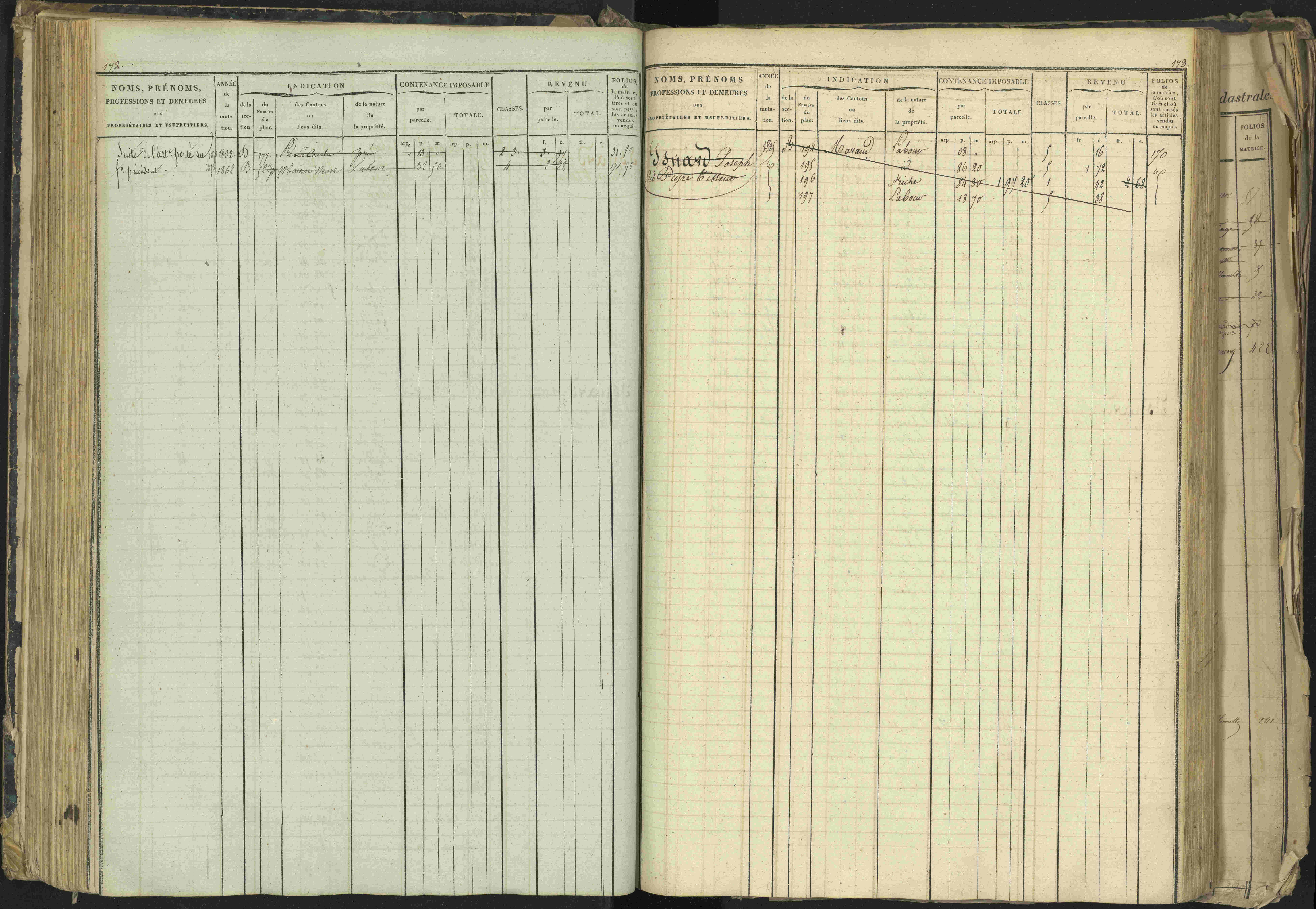 Barcillonnette - 3 P 208/1 - 3 P 208/1 - Matrice, folios 1-400.