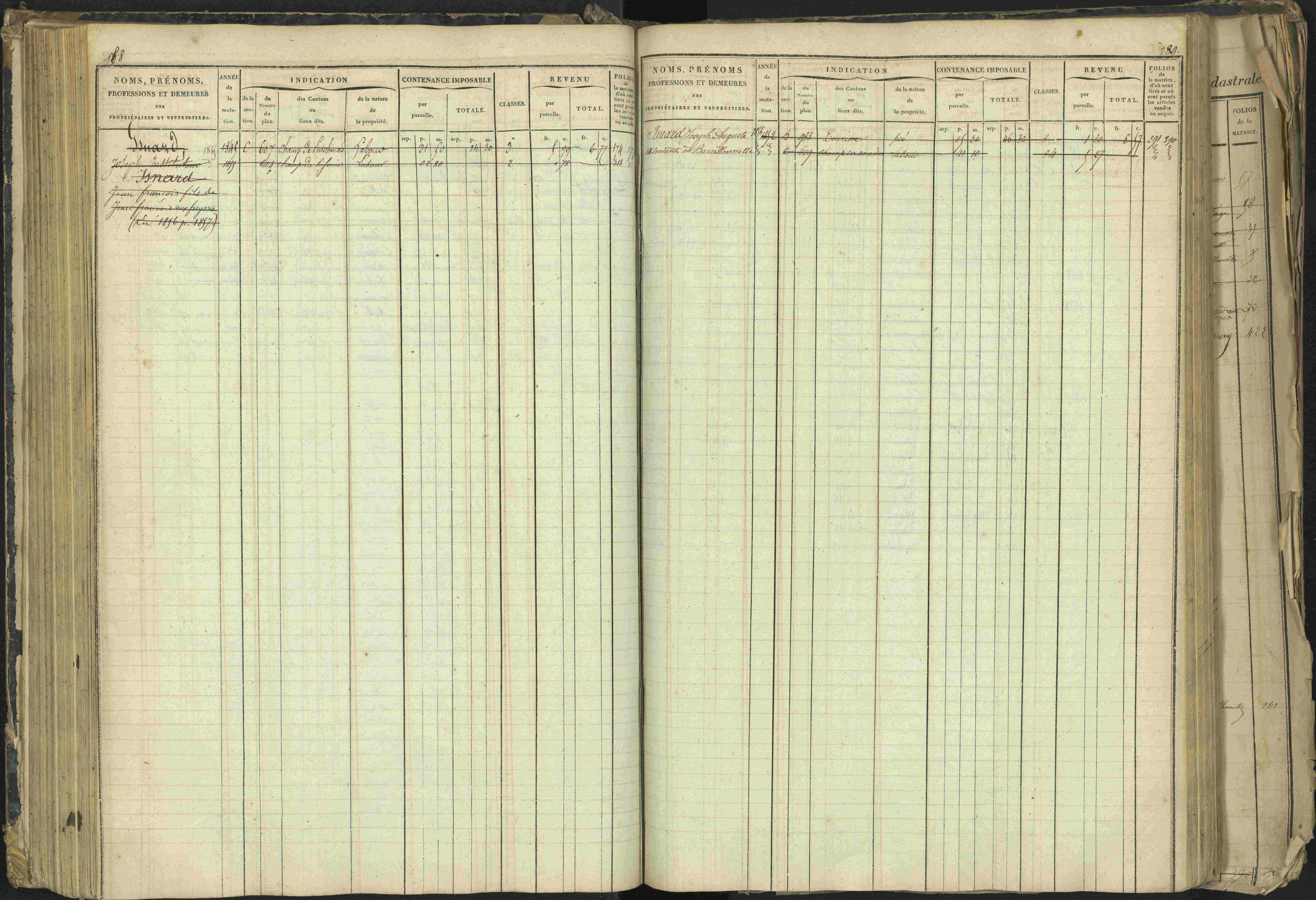 Barcillonnette - 3 P 208/1 - 3 P 208/1 - Matrice, folios 1-400.