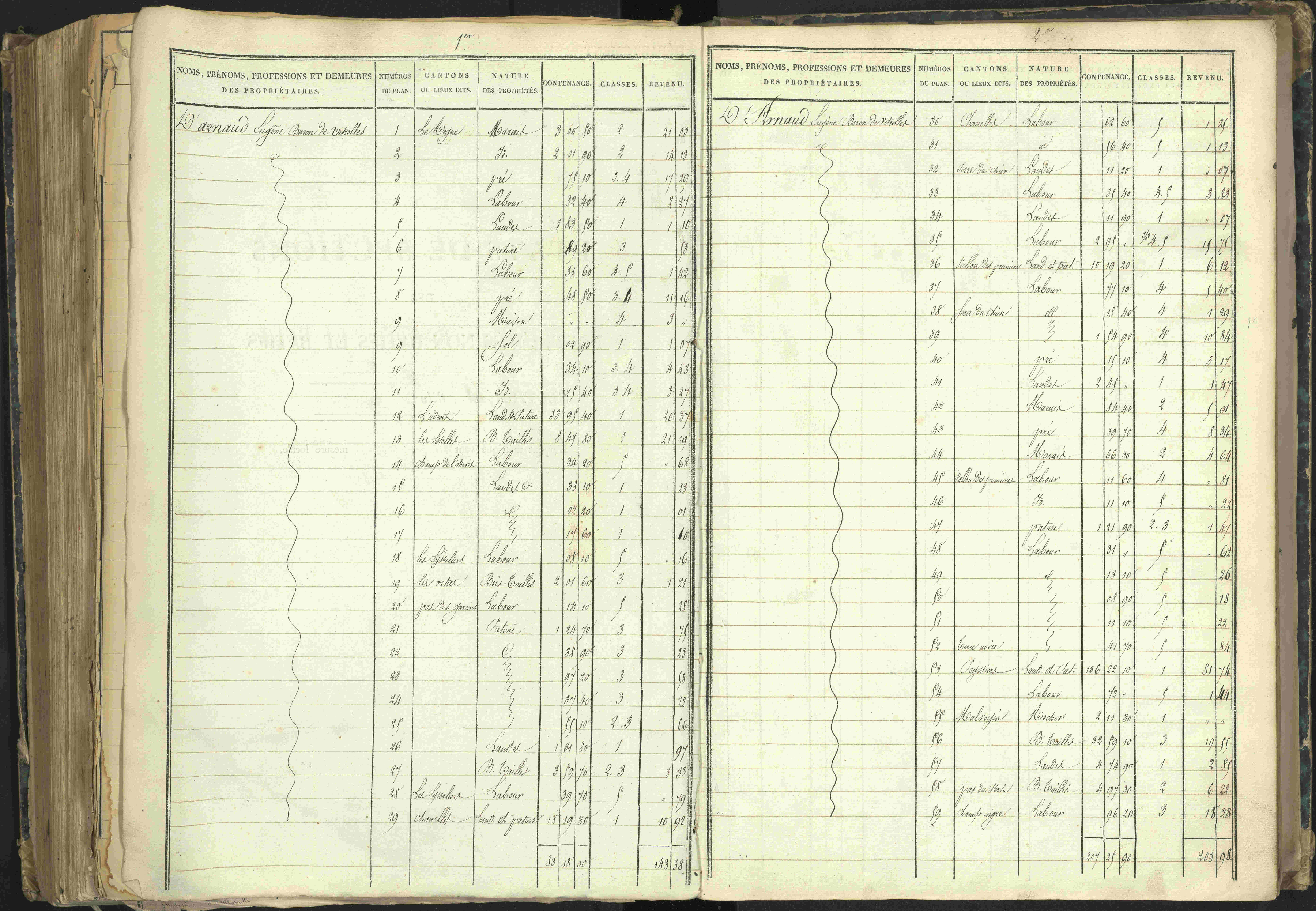 Barcillonnette - 3 P 208/4 - 3 P 208/4 - Section A.