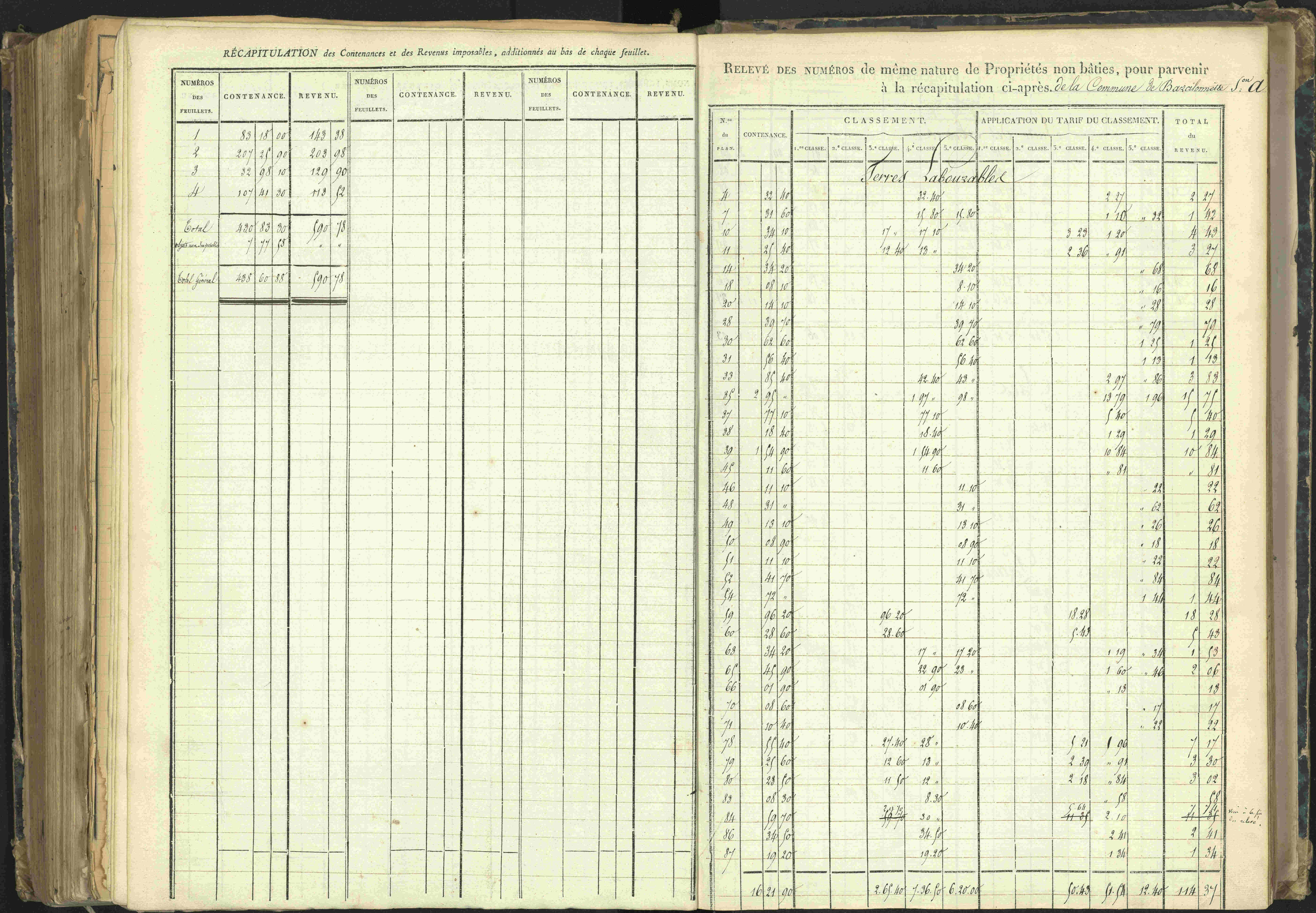 Barcillonnette - 3 P 208/4 - 3 P 208/4 - Section A.