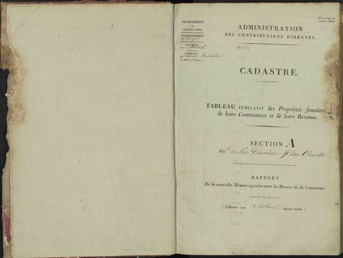 La Bâtie-Montsaléon - 3 P 229/1 - 3 P 229/1 - Section A 