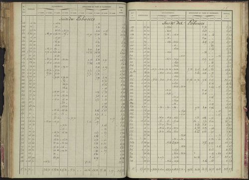 La Bâtie-Montsaléon - 3 P 229/6 - 3 P 229/6 - Relevé des numéros de même nature : section C 