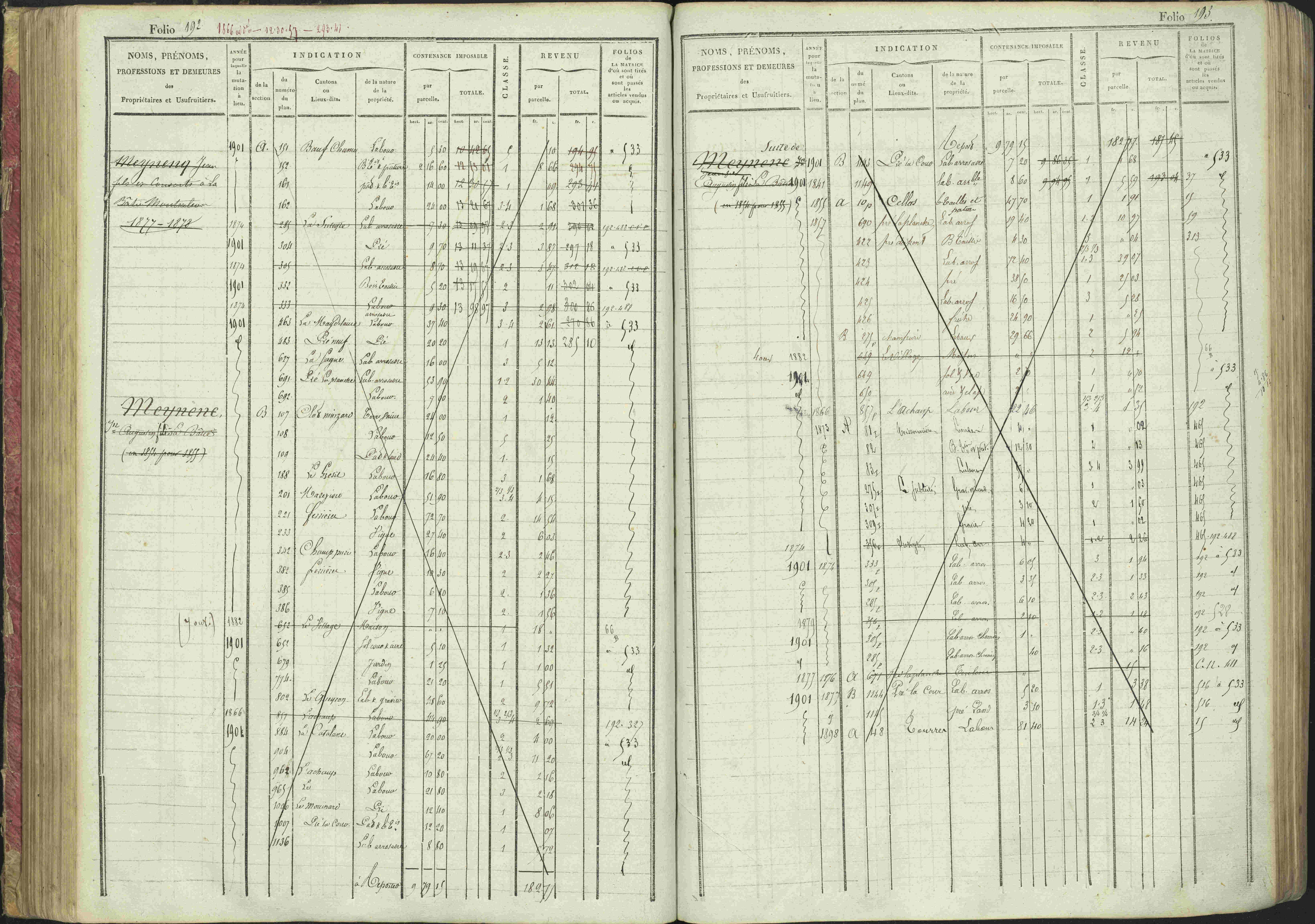 La Bâtie-Montsaléon - 3 P 230/1 - 3 P 230/1 - Matrice, folios 1-600. 