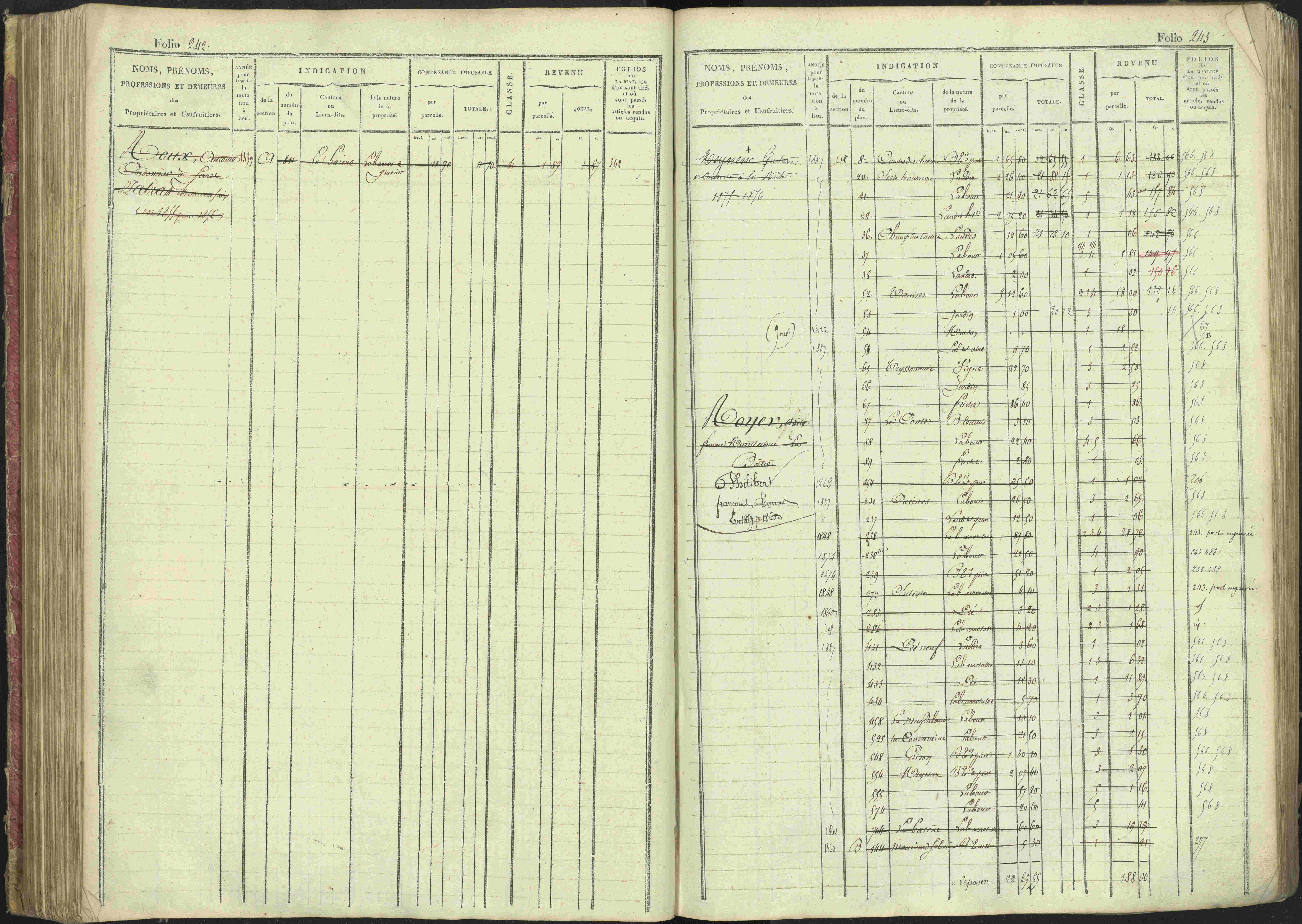 La Bâtie-Montsaléon - 3 P 230/1 - 3 P 230/1 - Matrice, folios 1-600. 