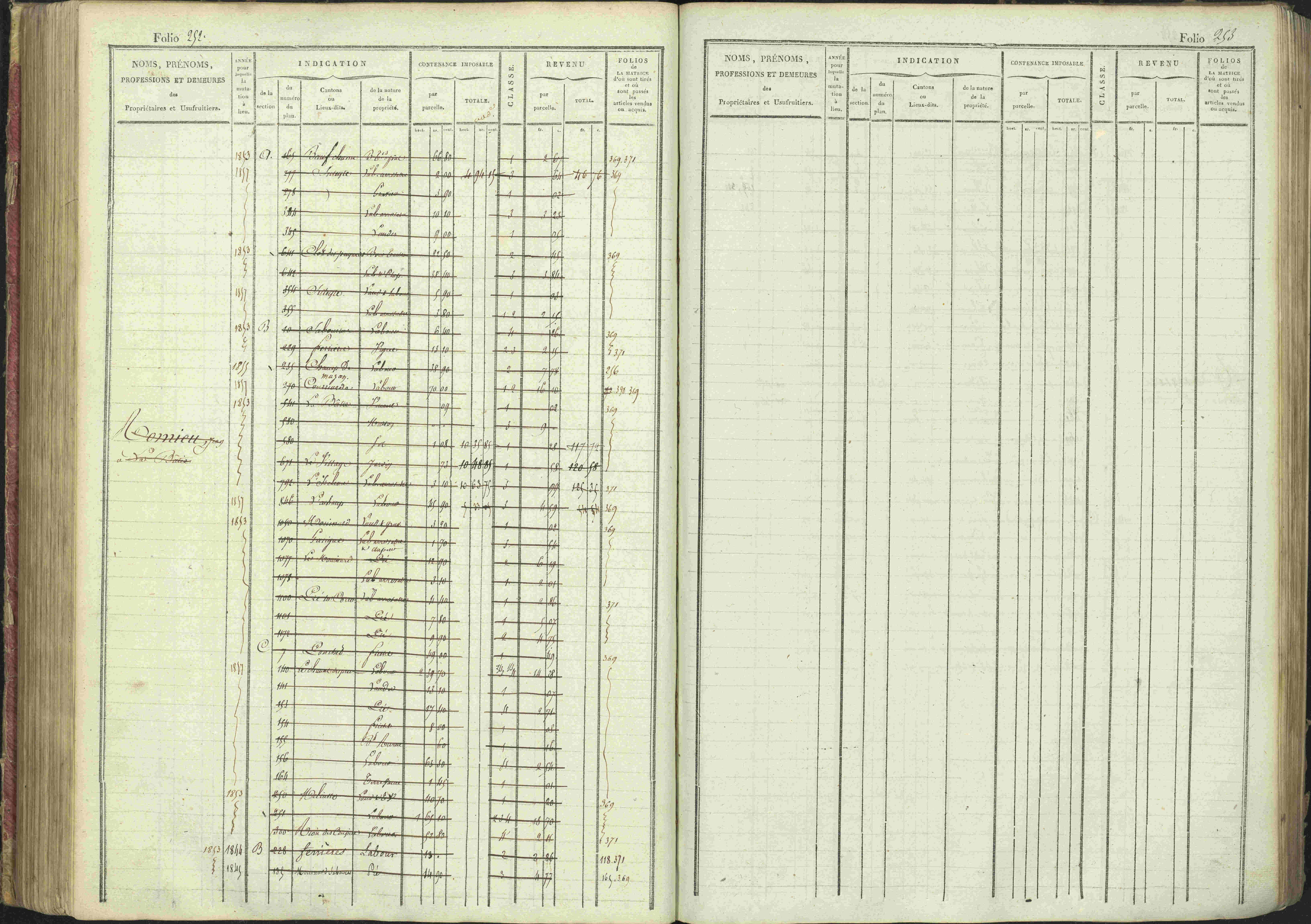 La Bâtie-Montsaléon - 3 P 230/1 - 3 P 230/1 - Matrice, folios 1-600. 