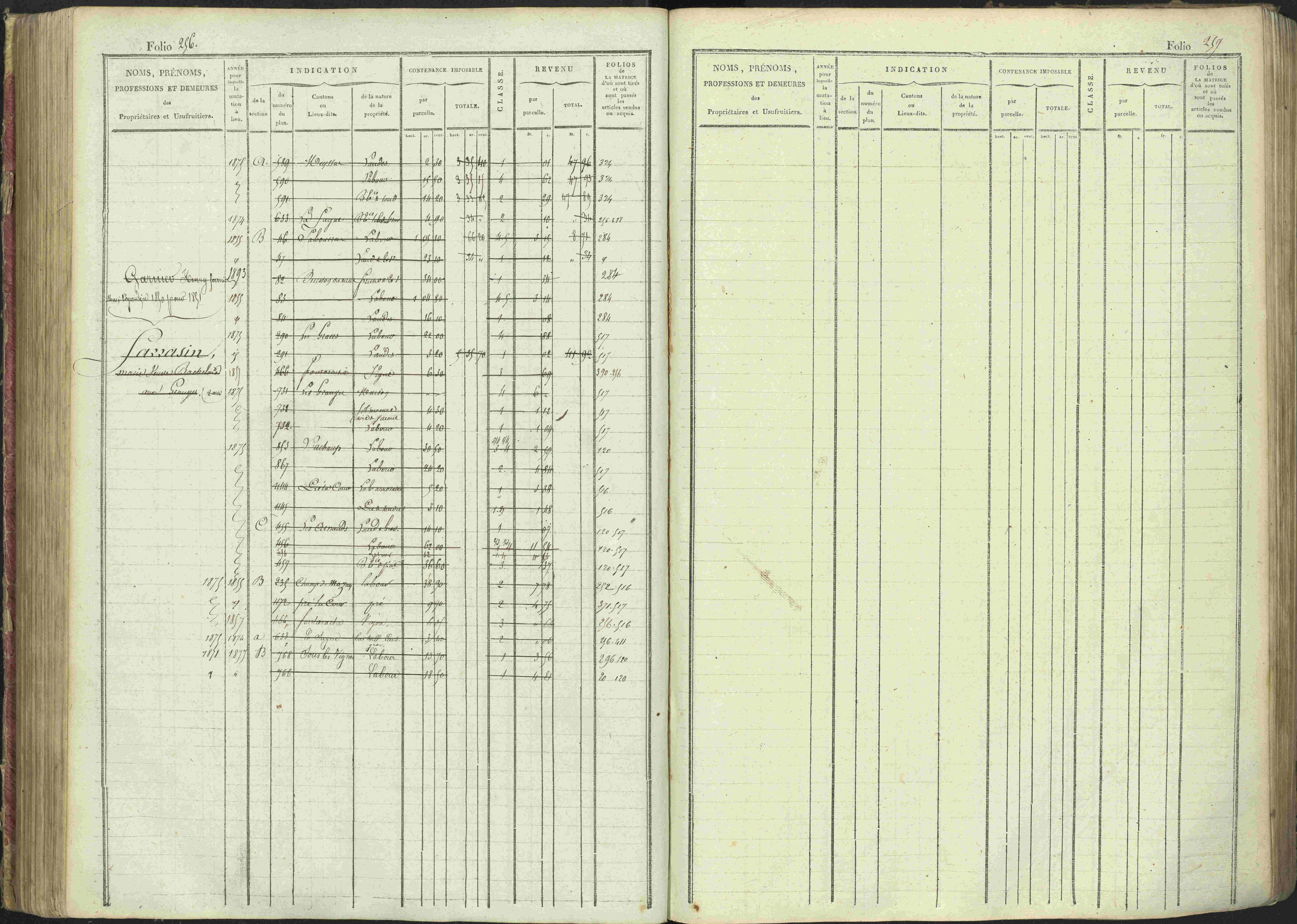 La Bâtie-Montsaléon - 3 P 230/1 - 3 P 230/1 - Matrice, folios 1-600. 