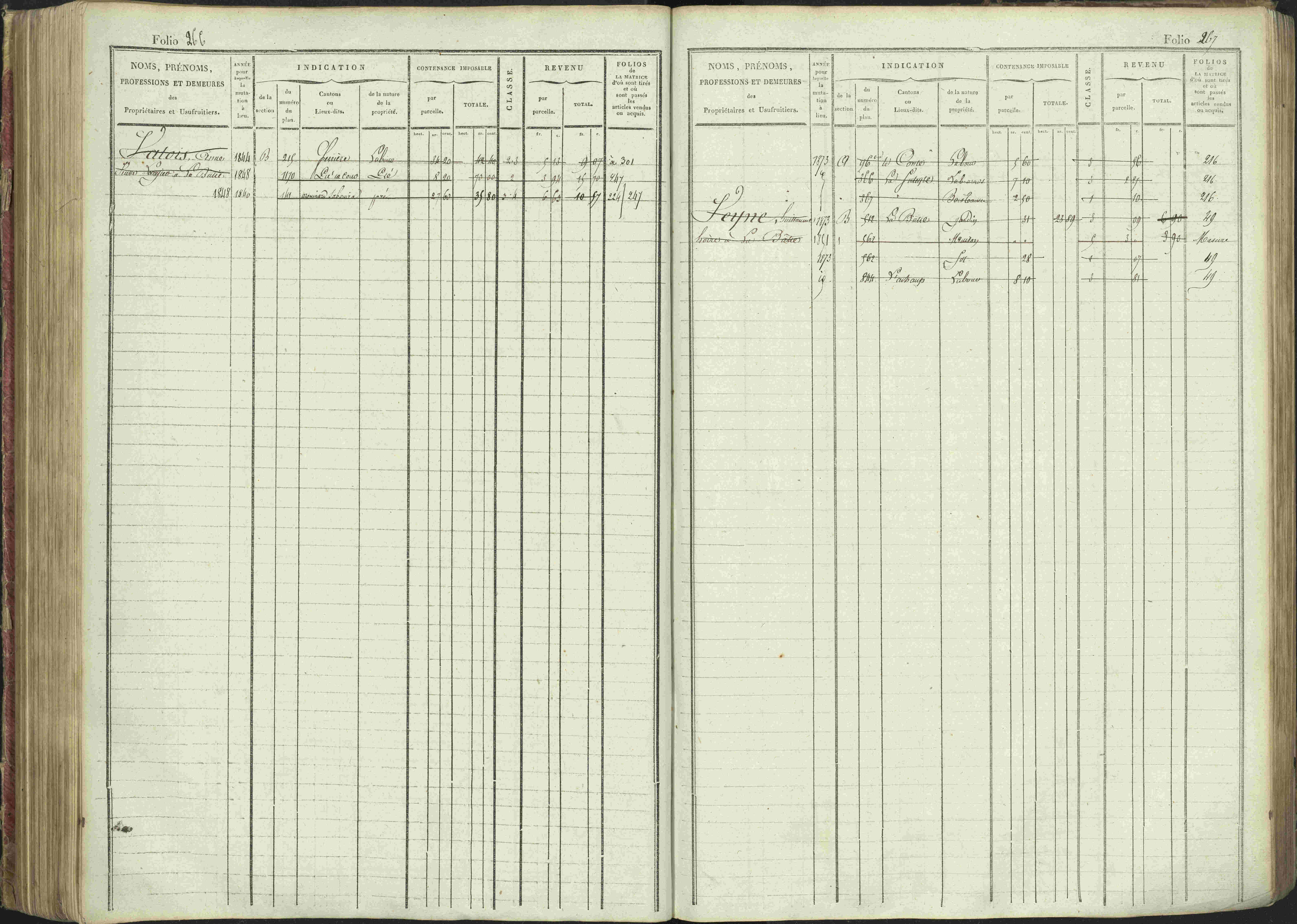 La Bâtie-Montsaléon - 3 P 230/1 - 3 P 230/1 - Matrice, folios 1-600. 