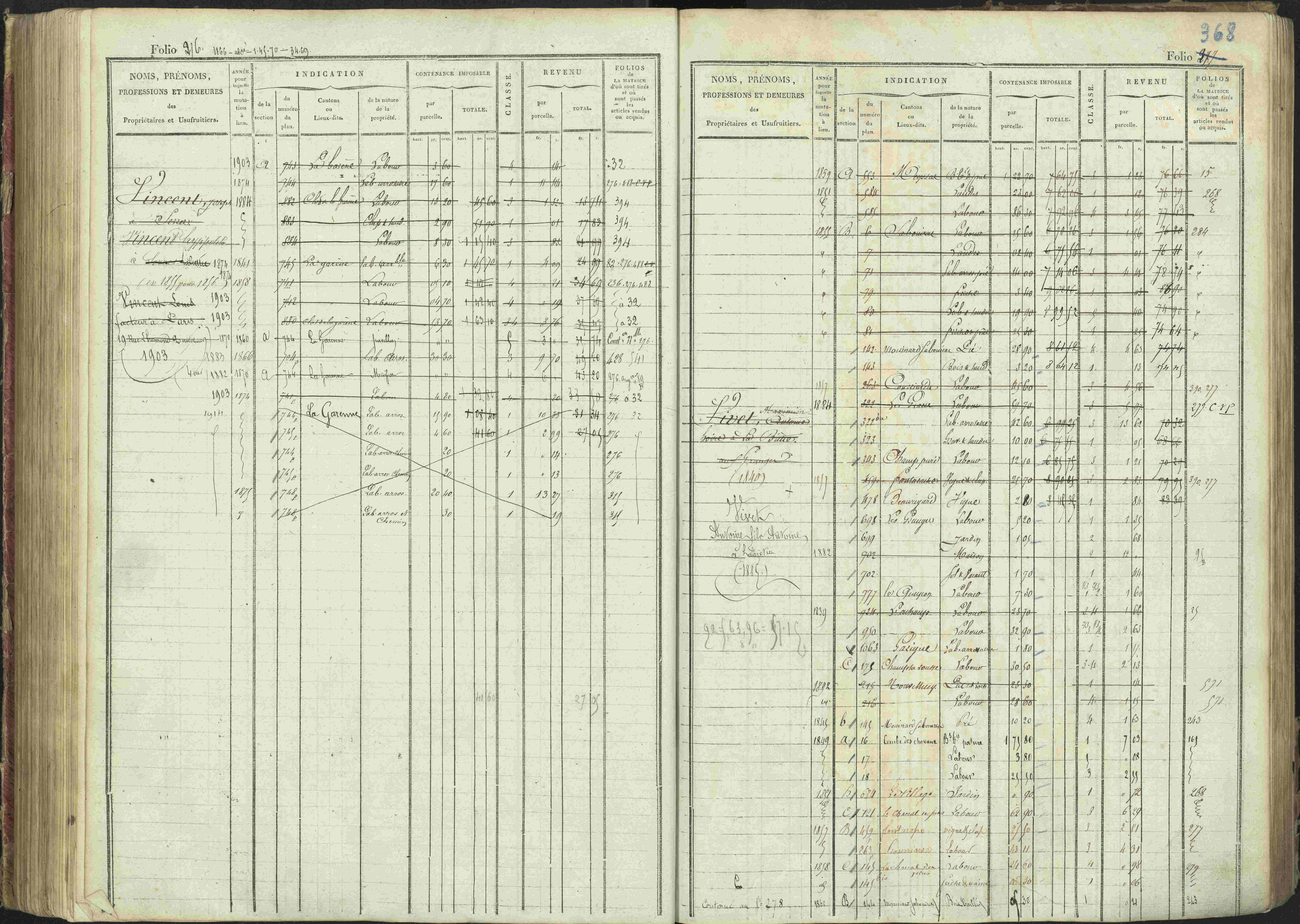 La Bâtie-Montsaléon - 3 P 230/1 - 3 P 230/1 - Matrice, folios 1-600. 