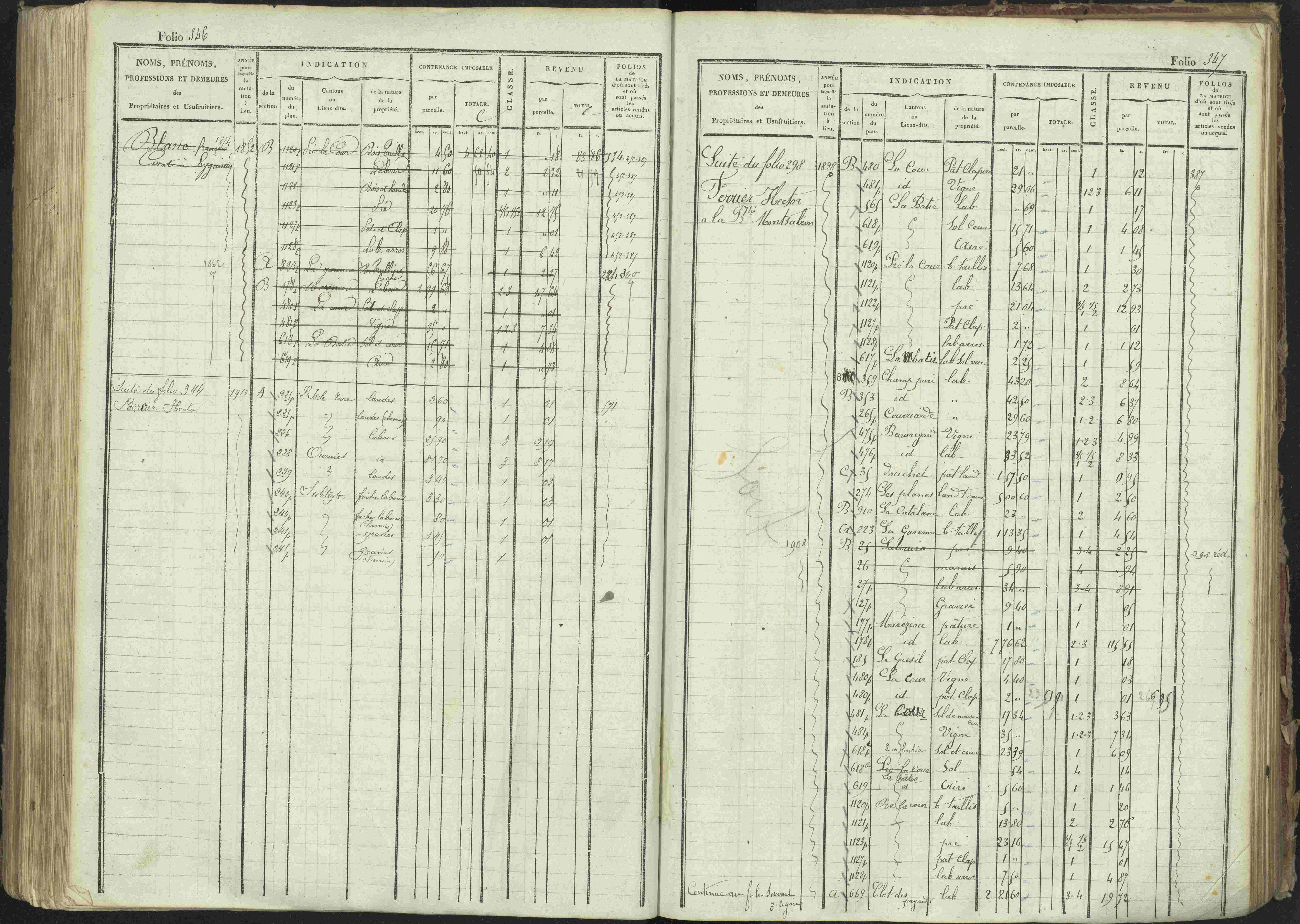 La Bâtie-Montsaléon - 3 P 230/1 - 3 P 230/1 - Matrice, folios 1-600. 