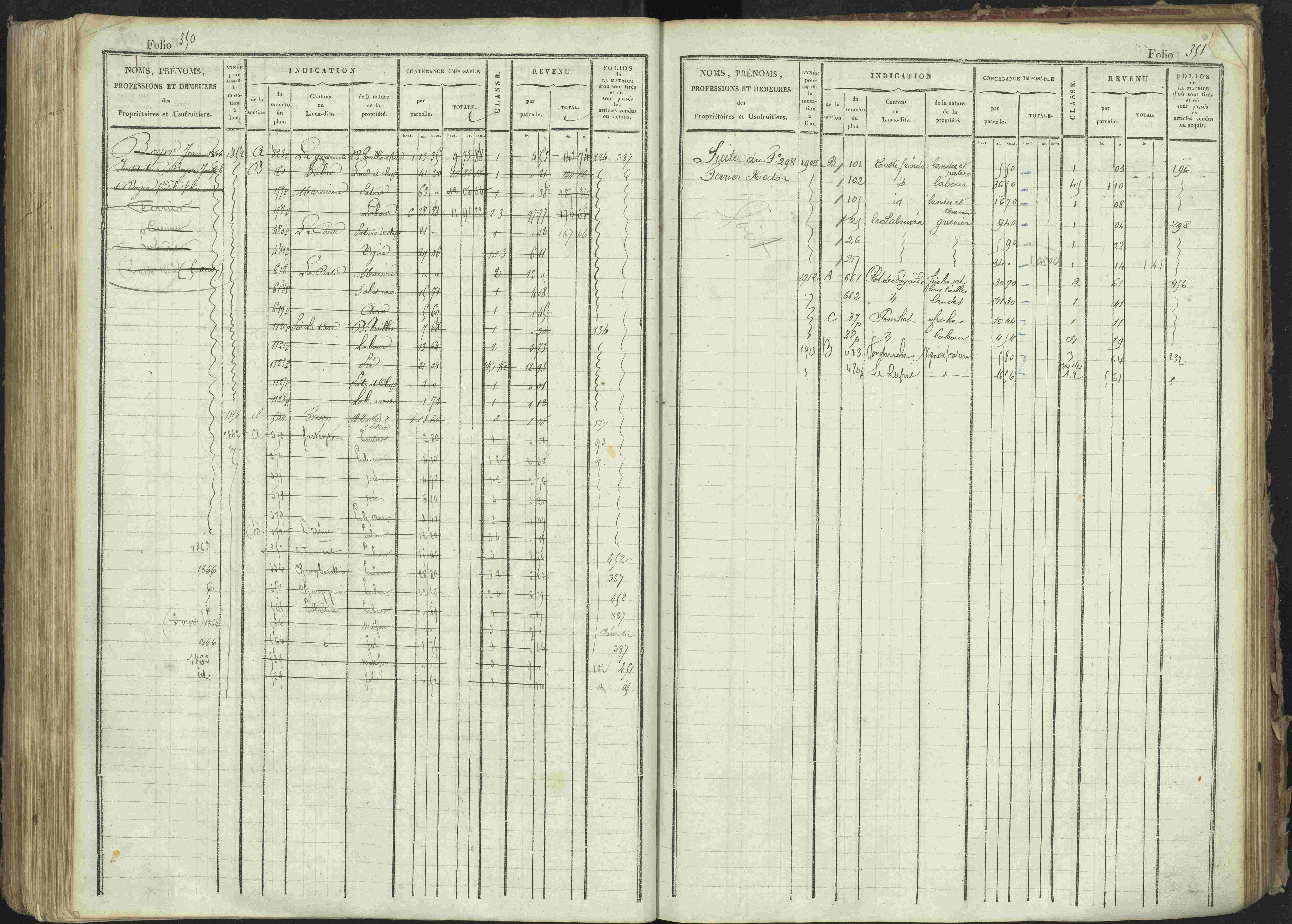La Bâtie-Montsaléon - 3 P 230/1 - 3 P 230/1 - Matrice, folios 1-600. 