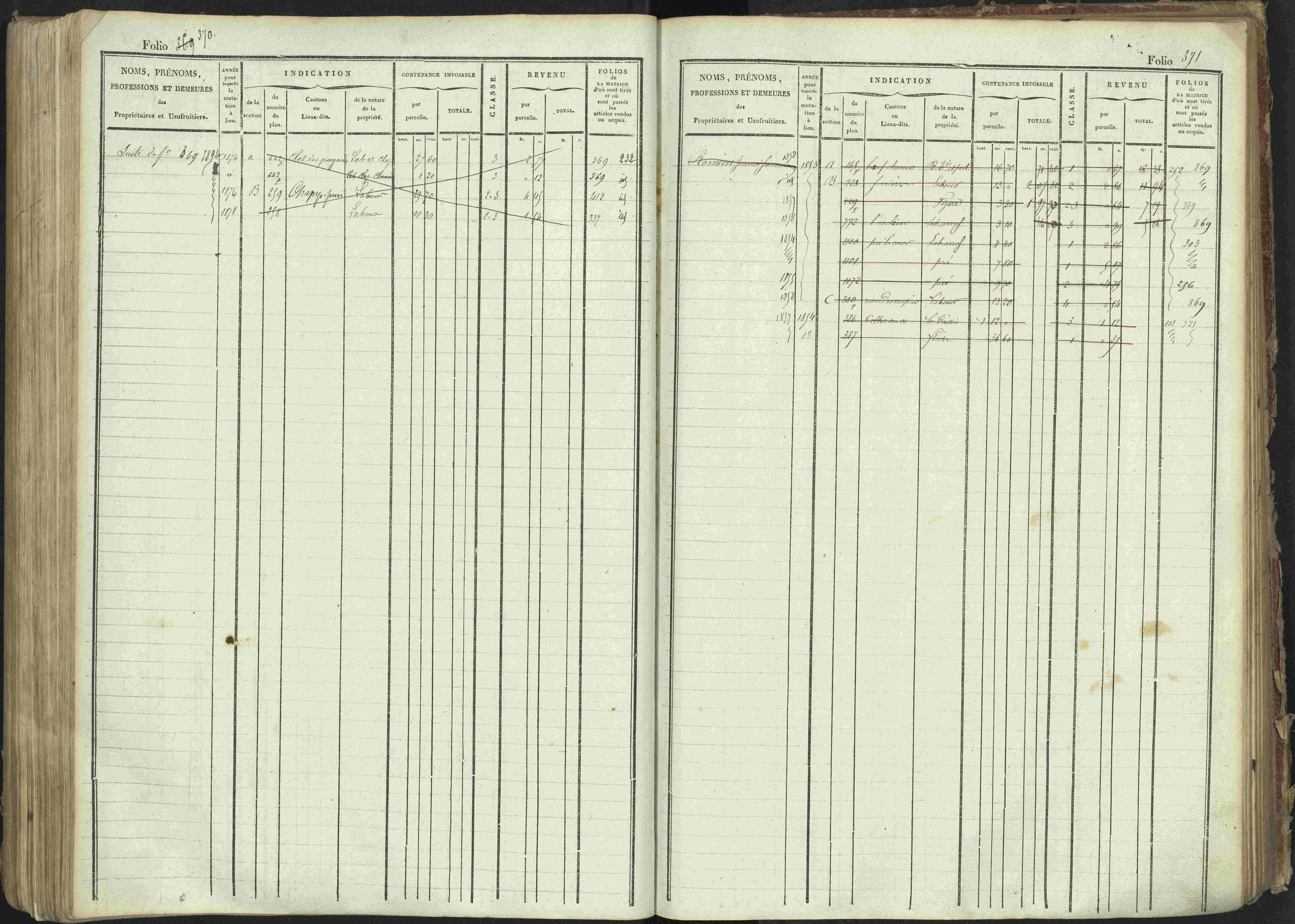 La Bâtie-Montsaléon - 3 P 230/1 - 3 P 230/1 - Matrice, folios 1-600. 