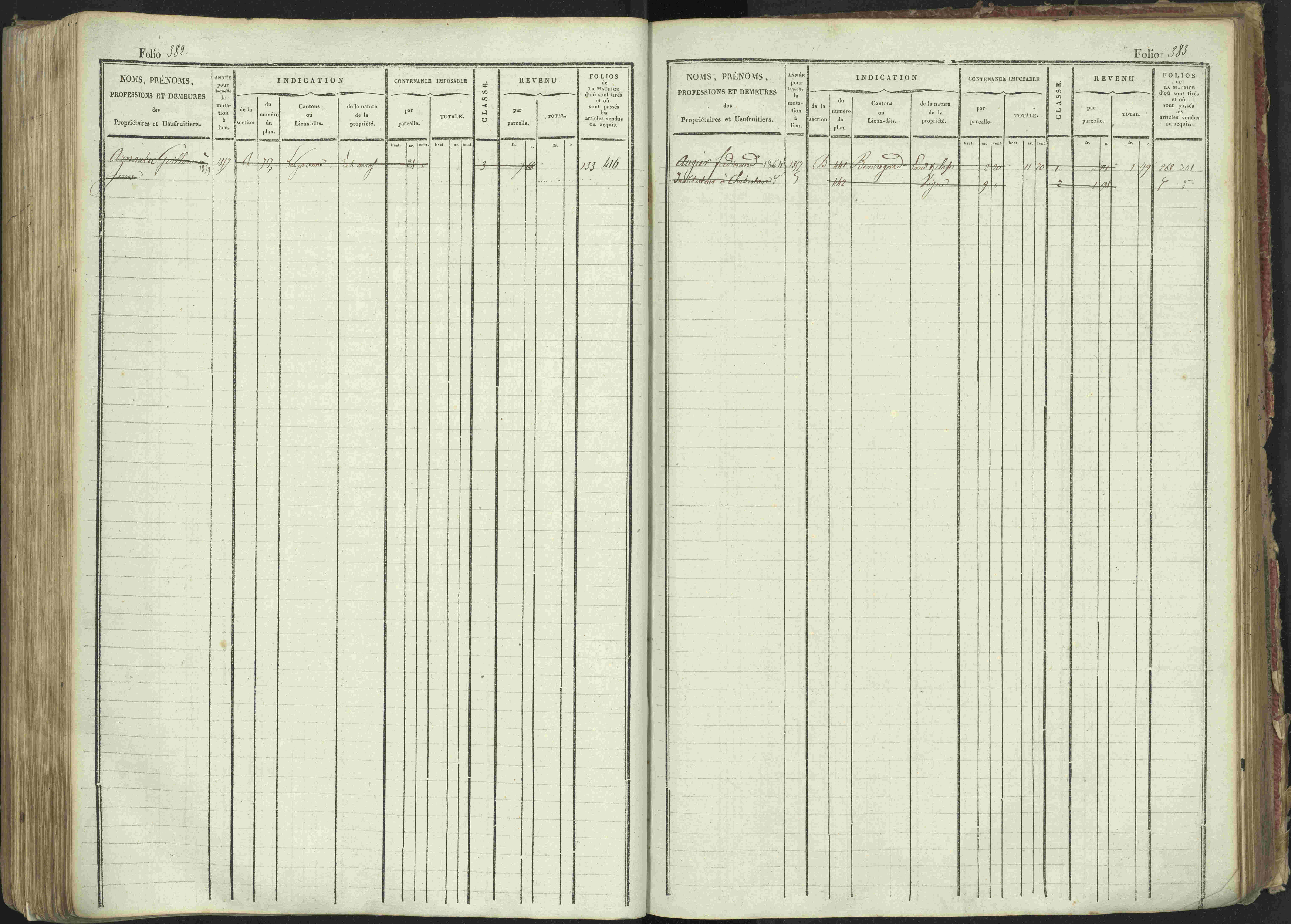La Bâtie-Montsaléon - 3 P 230/1 - 3 P 230/1 - Matrice, folios 1-600. 