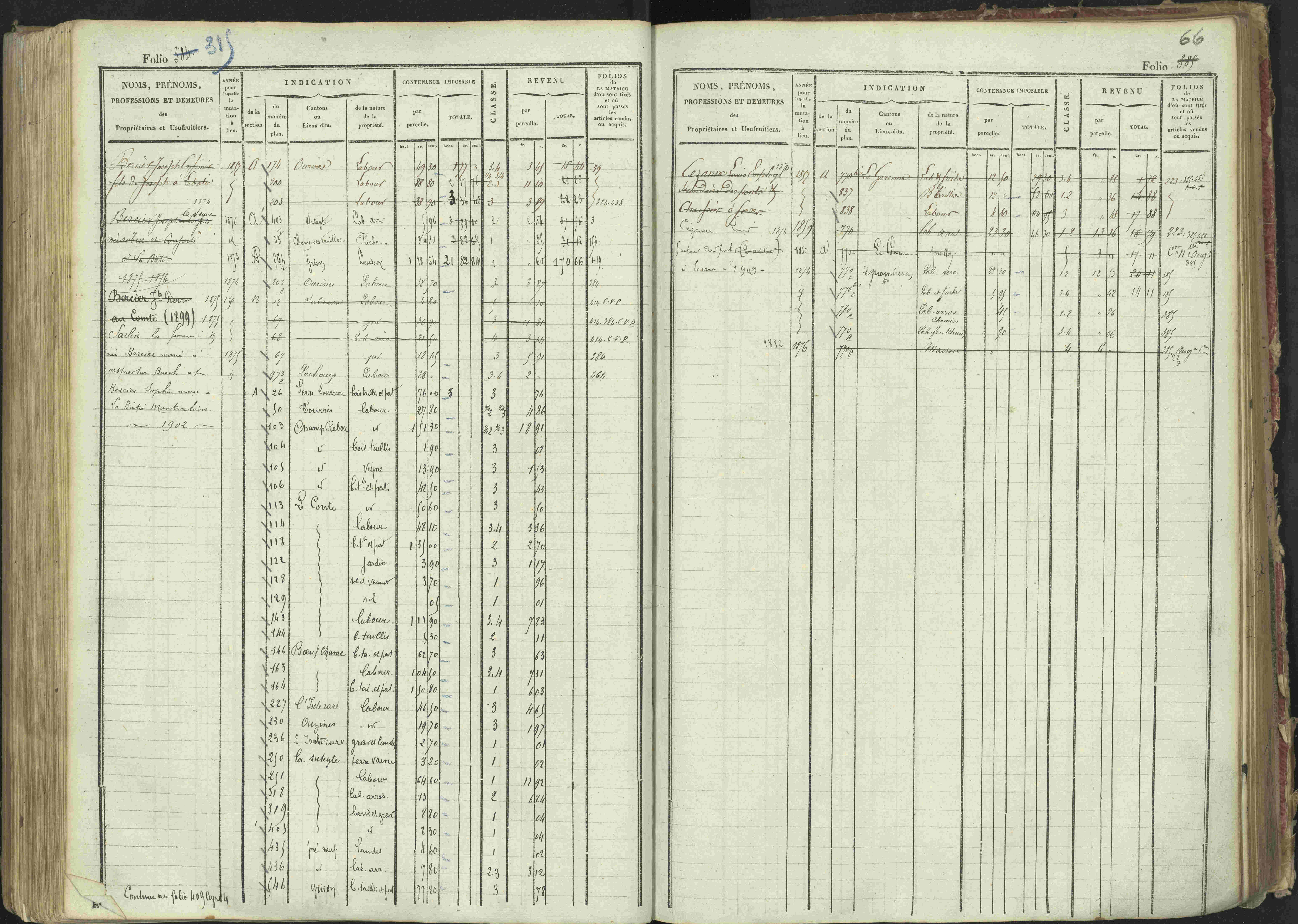 La Bâtie-Montsaléon - 3 P 230/1 - 3 P 230/1 - Matrice, folios 1-600. 