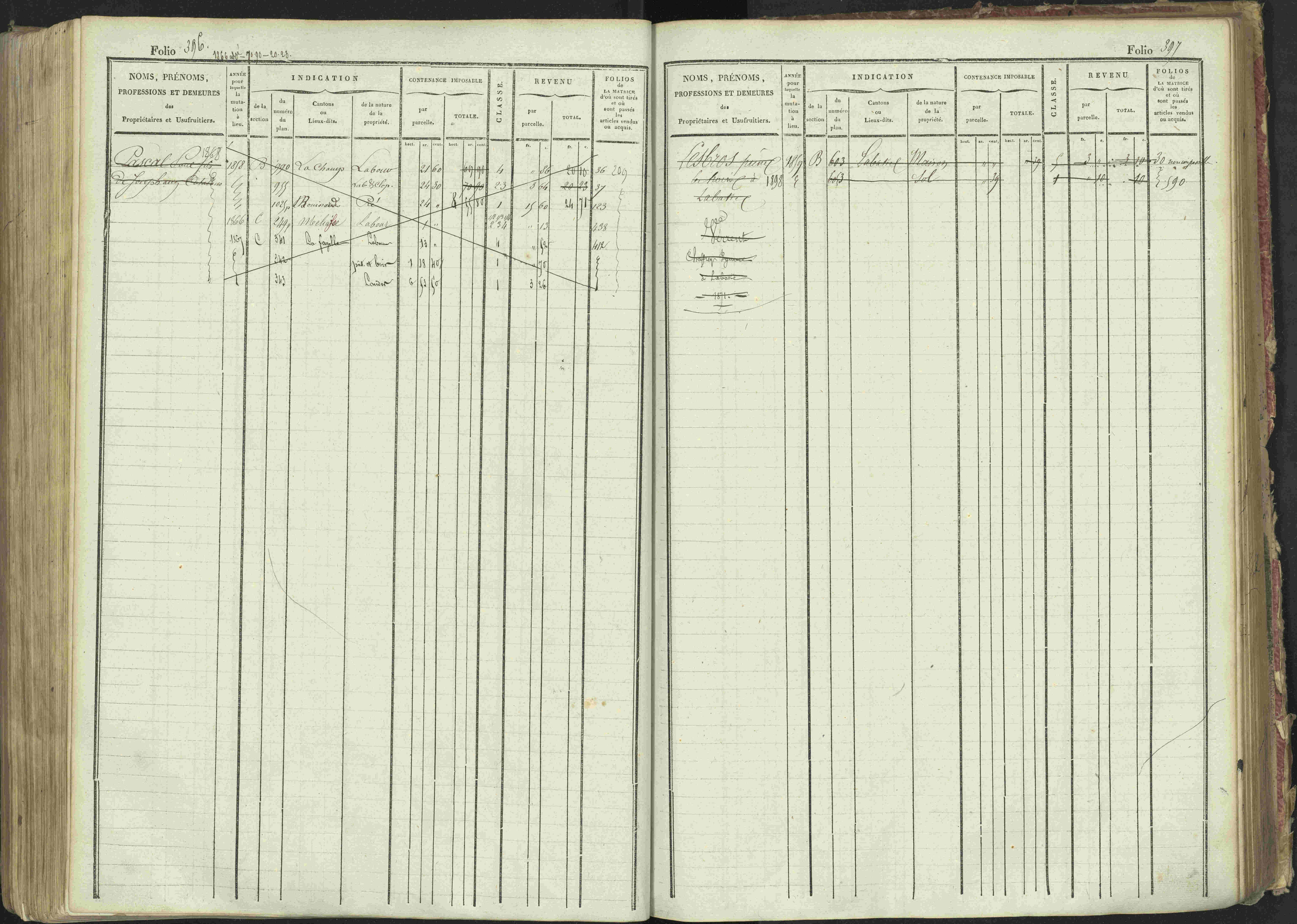 La Bâtie-Montsaléon - 3 P 230/1 - 3 P 230/1 - Matrice, folios 1-600. 