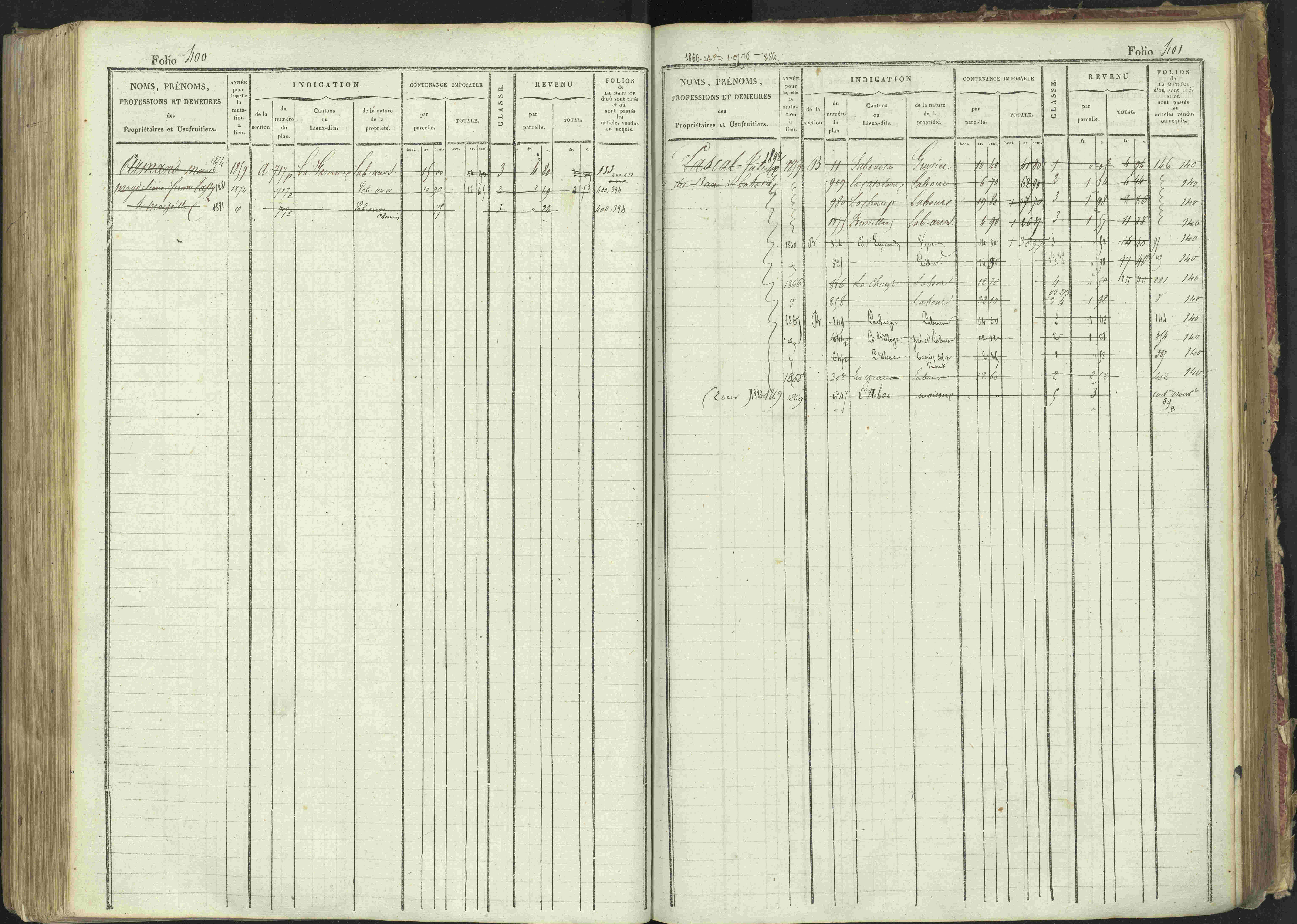 La Bâtie-Montsaléon - 3 P 230/1 - 3 P 230/1 - Matrice, folios 1-600. 