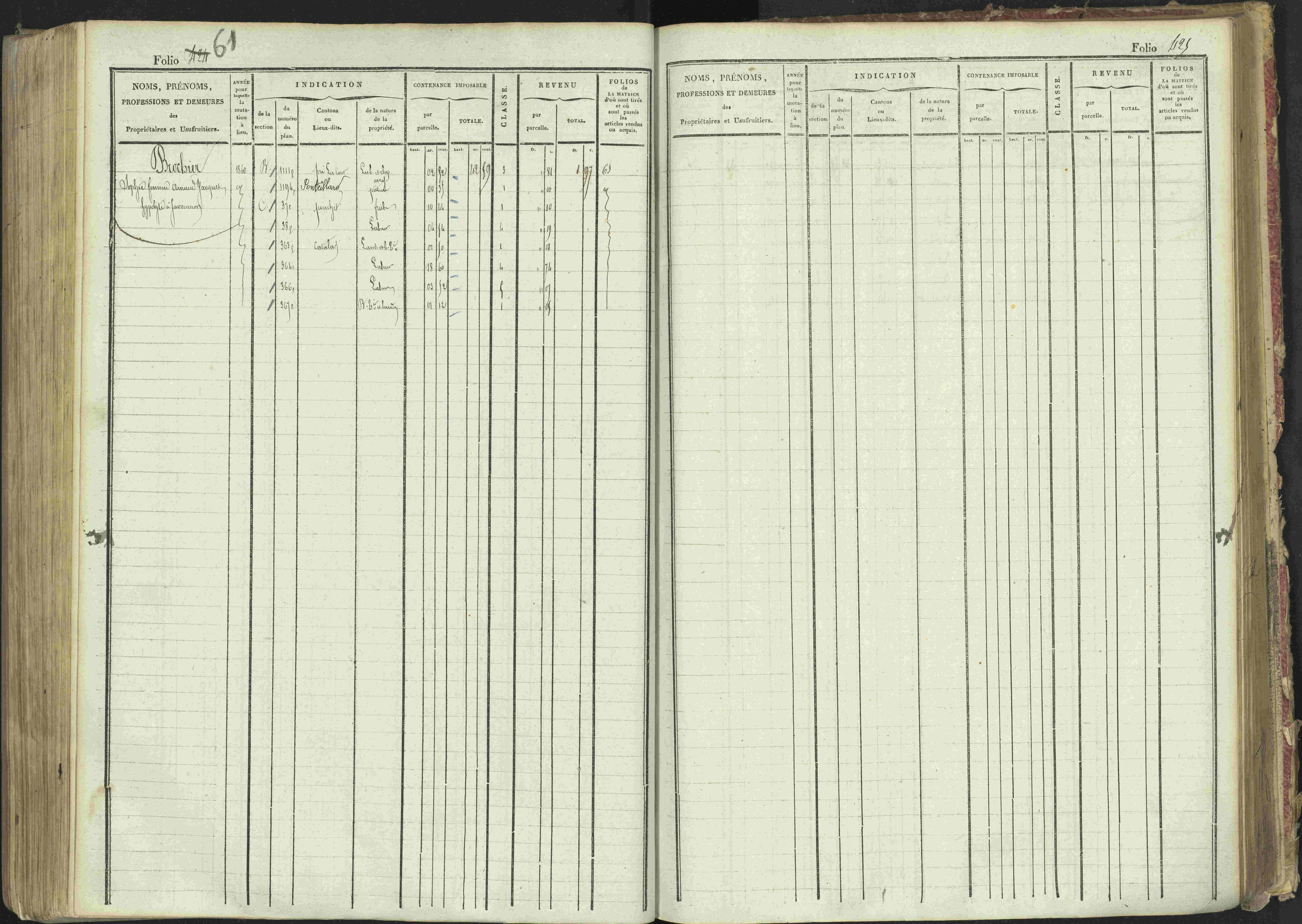 La Bâtie-Montsaléon - 3 P 230/1 - 3 P 230/1 - Matrice, folios 1-600. 