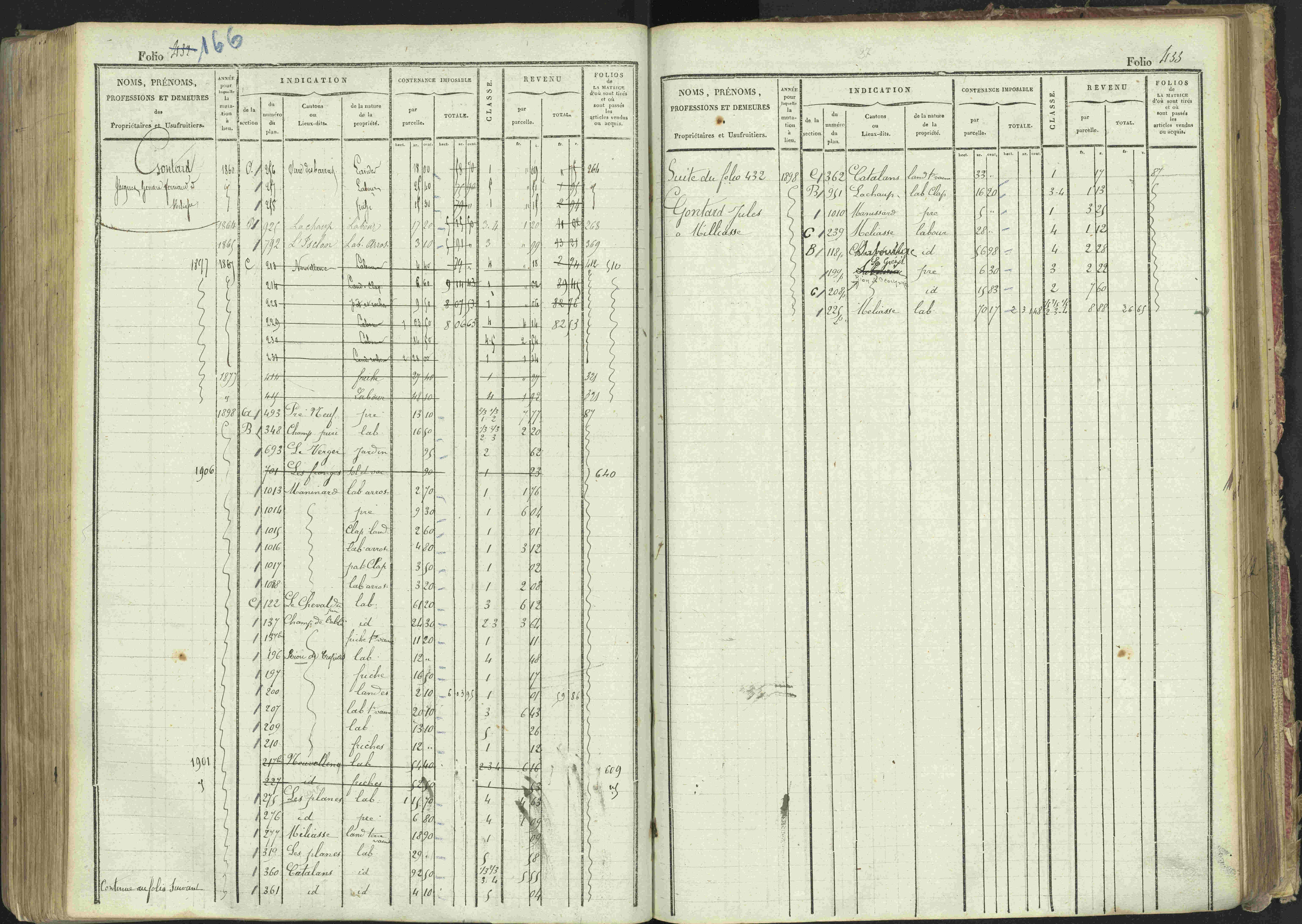 La Bâtie-Montsaléon - 3 P 230/1 - 3 P 230/1 - Matrice, folios 1-600. 