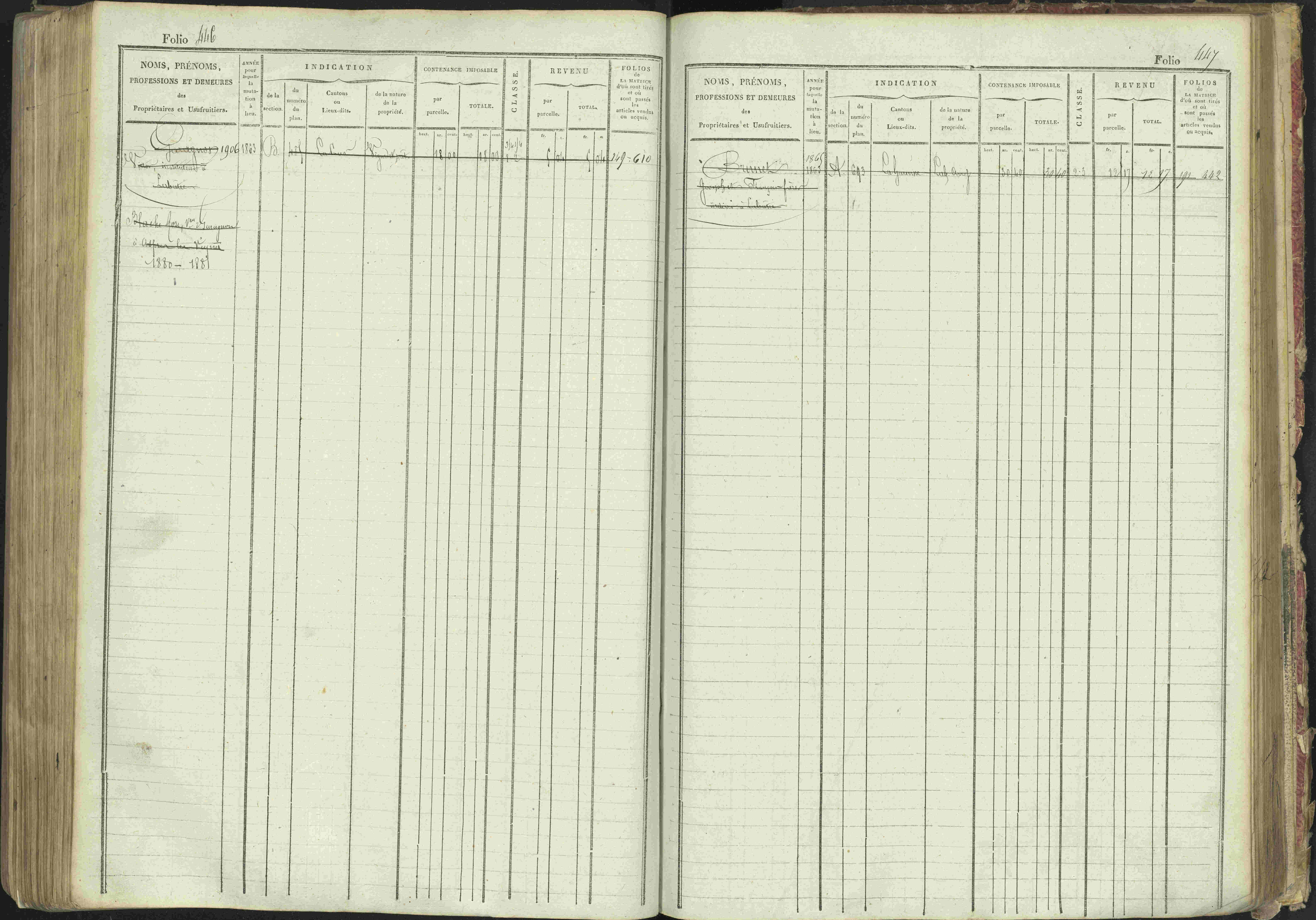 La Bâtie-Montsaléon - 3 P 230/1 - 3 P 230/1 - Matrice, folios 1-600. 