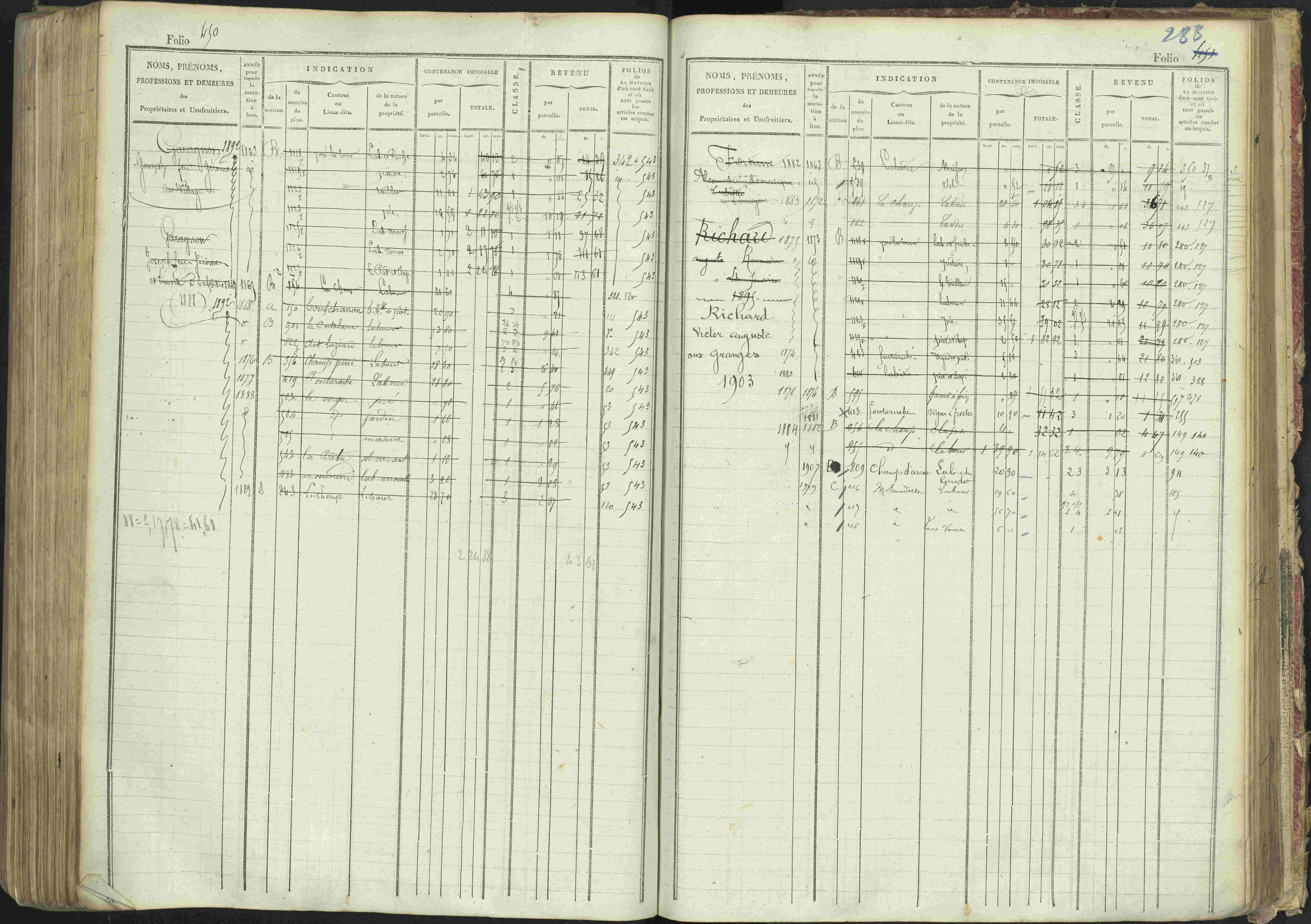 La Bâtie-Montsaléon - 3 P 230/1 - 3 P 230/1 - Matrice, folios 1-600. 