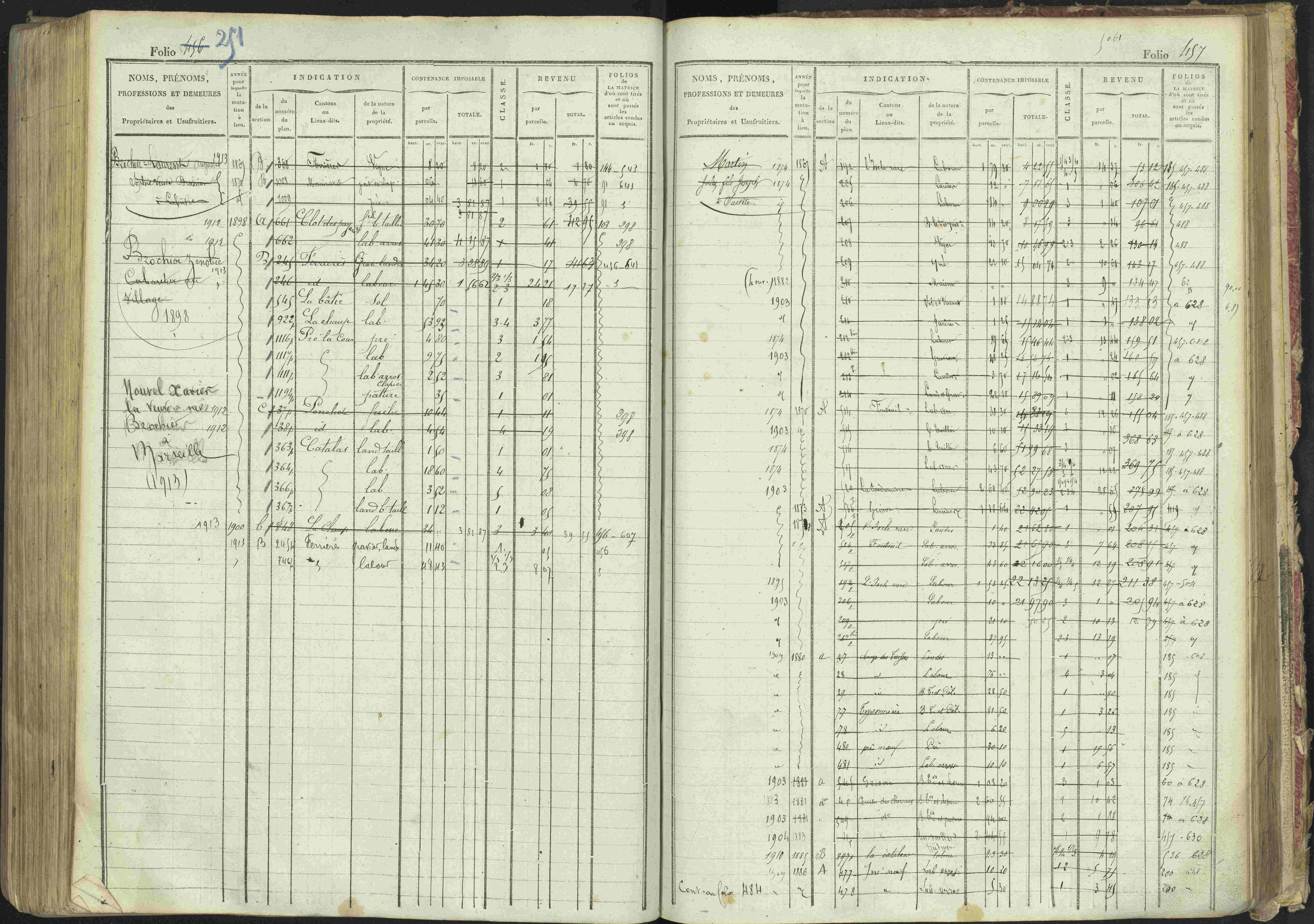 La Bâtie-Montsaléon - 3 P 230/1 - 3 P 230/1 - Matrice, folios 1-600. 