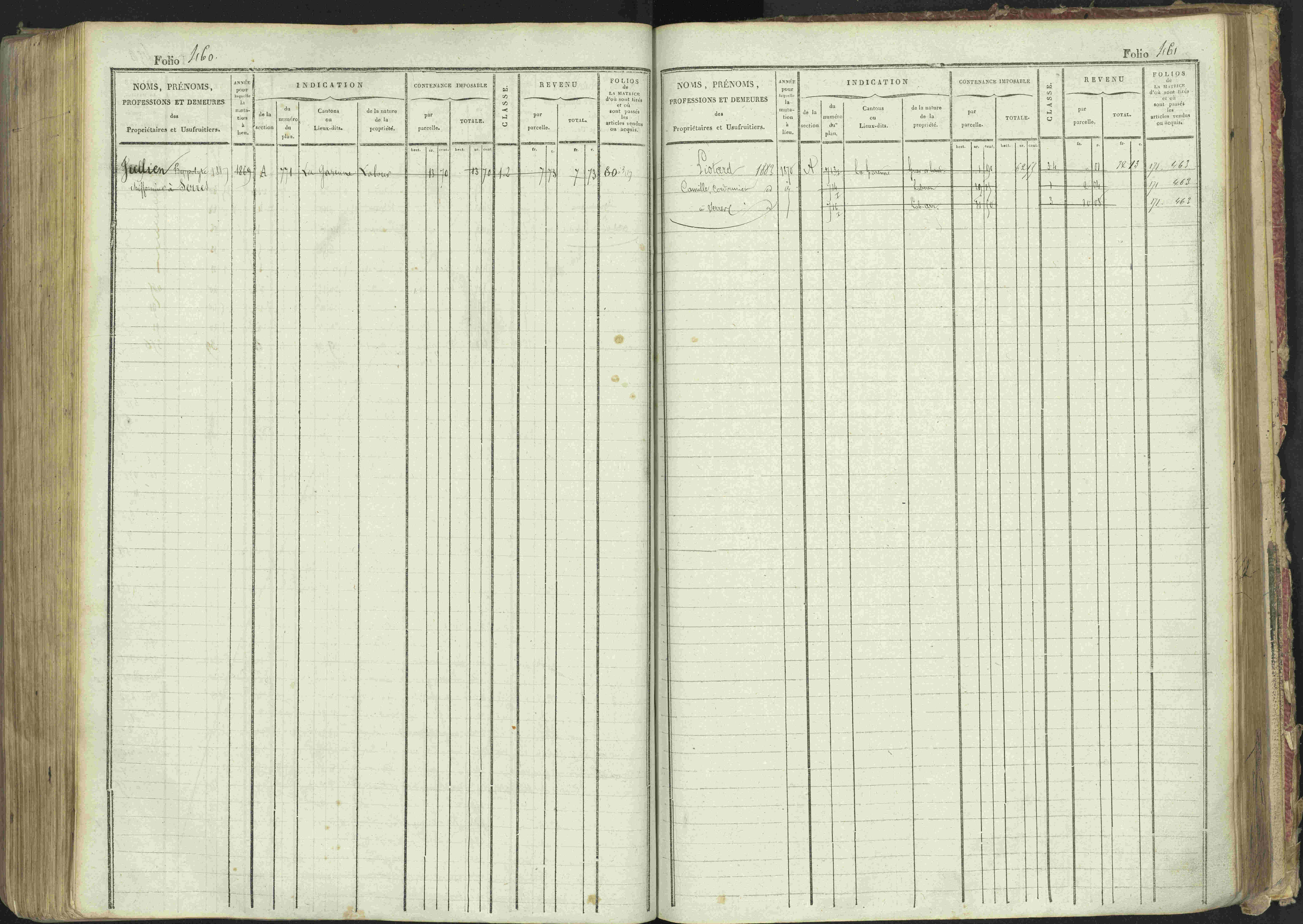 La Bâtie-Montsaléon - 3 P 230/1 - 3 P 230/1 - Matrice, folios 1-600. 