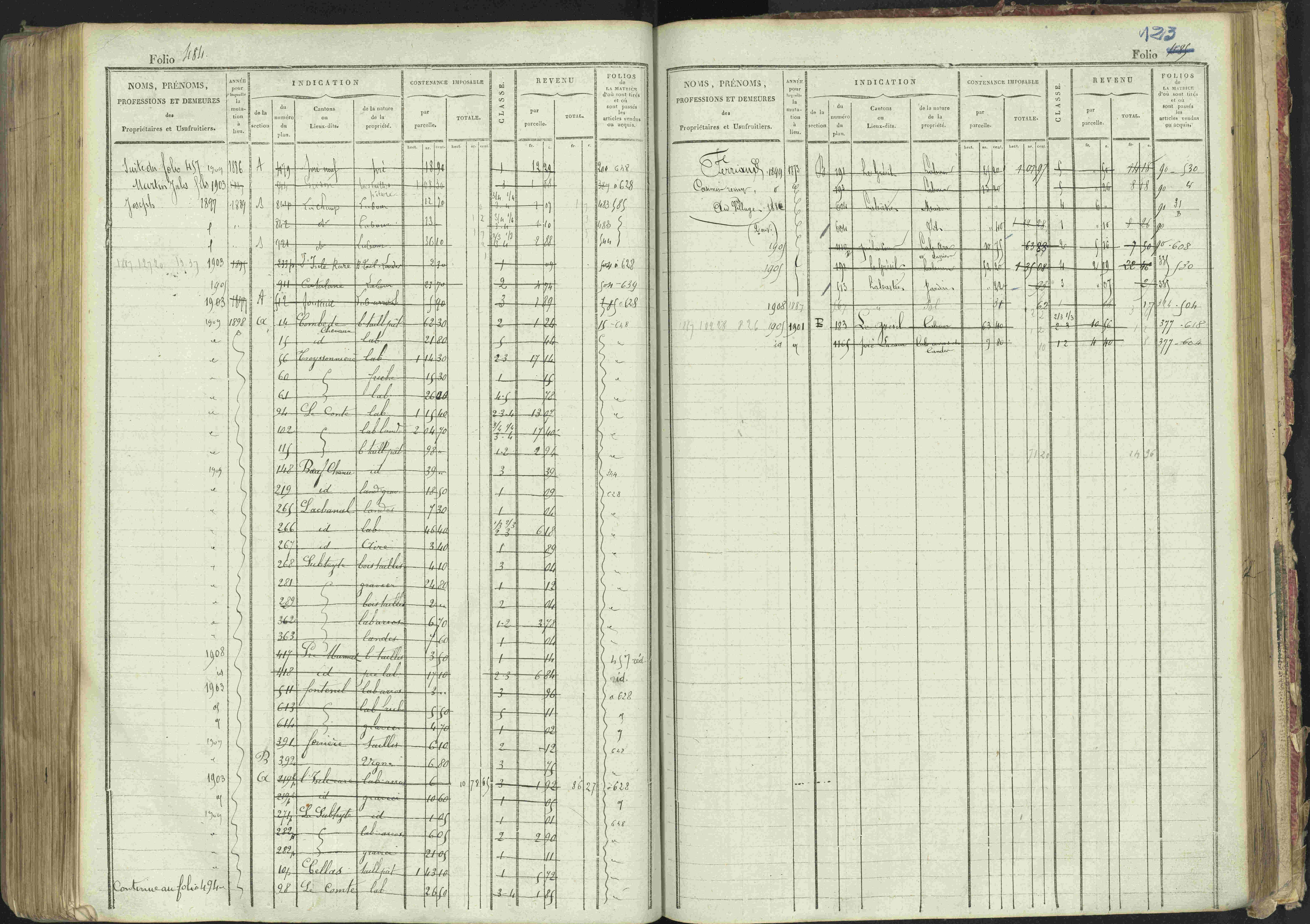 La Bâtie-Montsaléon - 3 P 230/1 - 3 P 230/1 - Matrice, folios 1-600. 