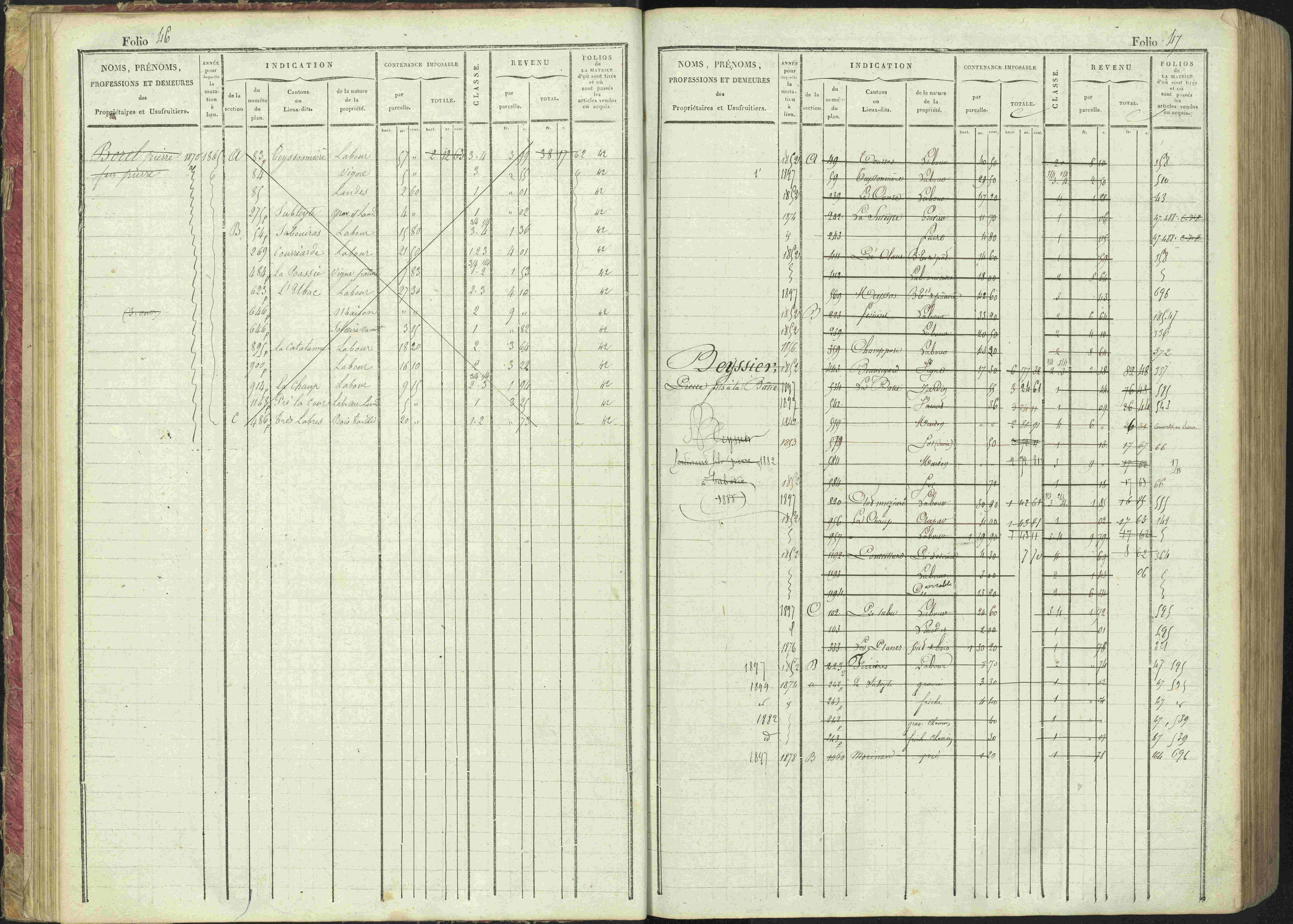 La Bâtie-Montsaléon - 3 P 230/1 - 3 P 230/1 - Matrice, folios 1-600. 