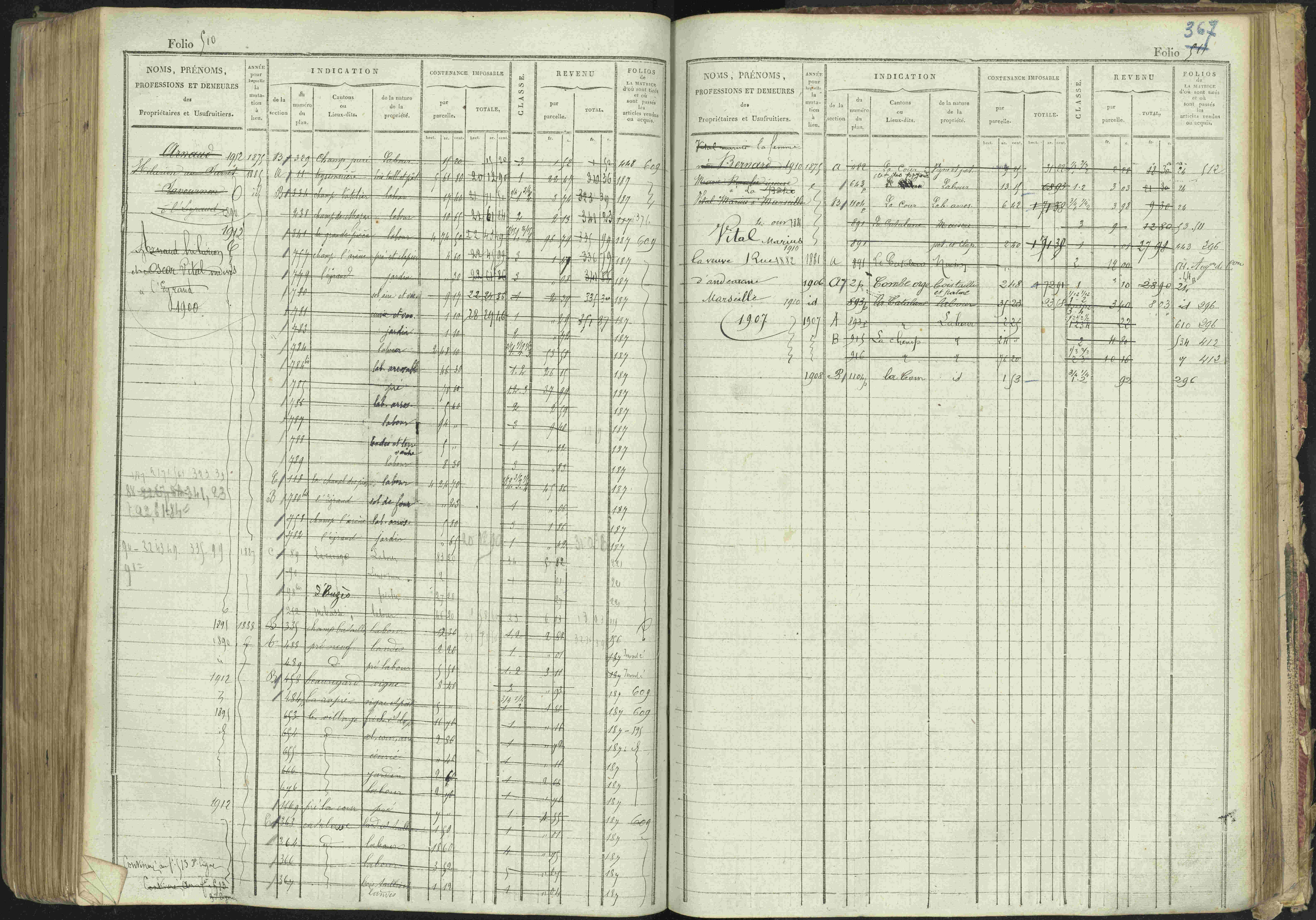 La Bâtie-Montsaléon - 3 P 230/1 - 3 P 230/1 - Matrice, folios 1-600. 
