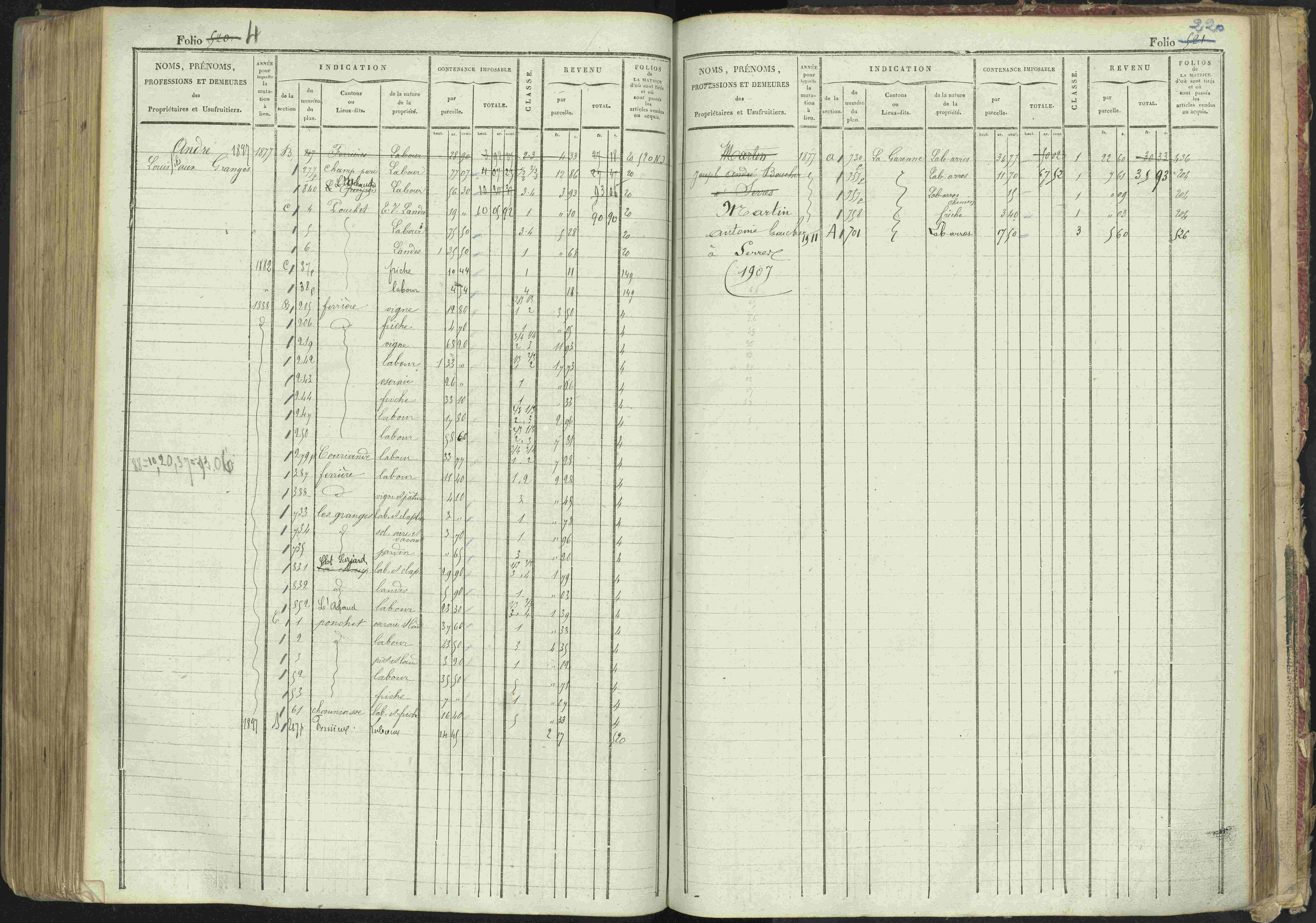 La Bâtie-Montsaléon - 3 P 230/1 - 3 P 230/1 - Matrice, folios 1-600. 
