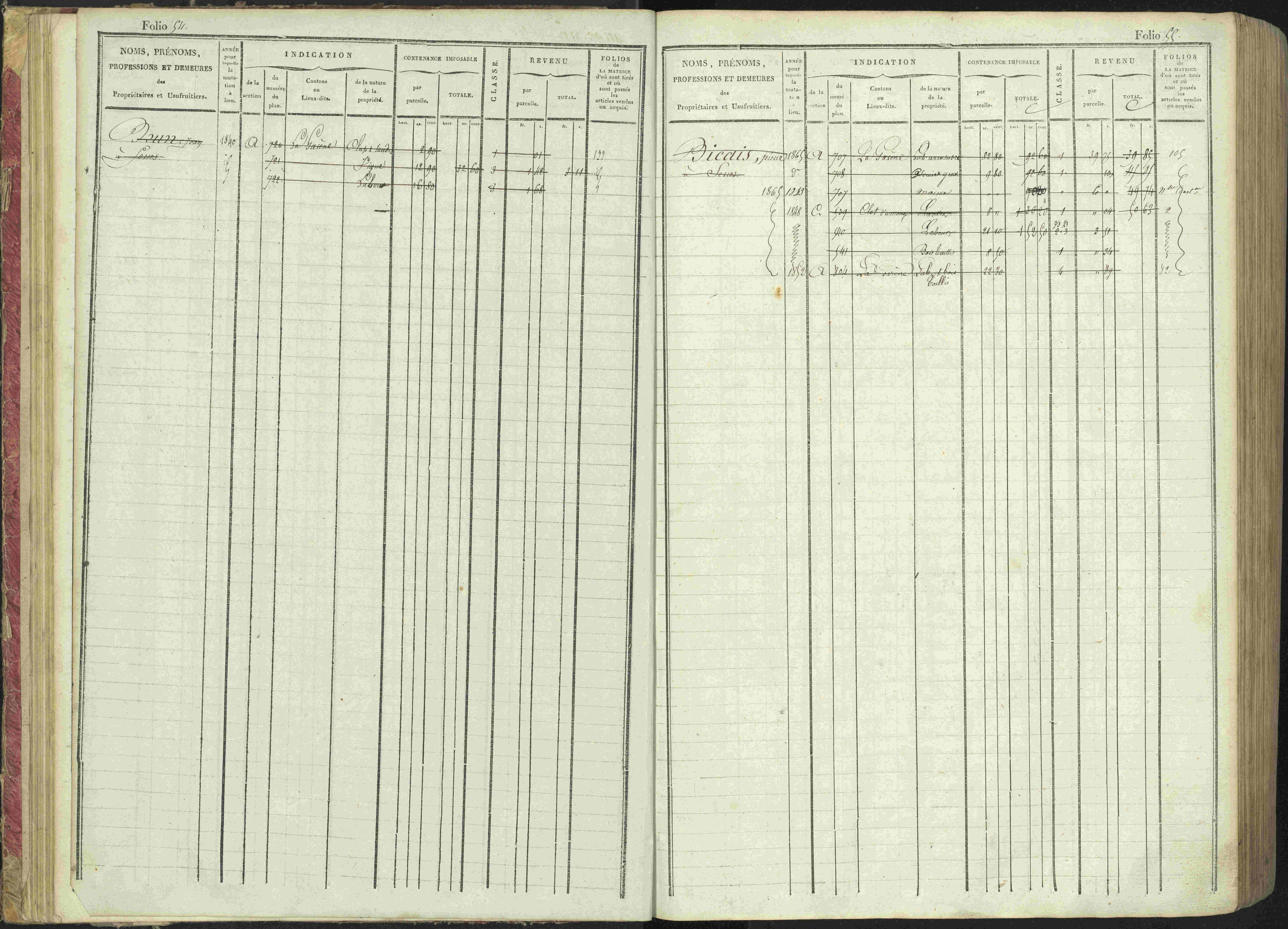La Bâtie-Montsaléon - 3 P 230/1 - 3 P 230/1 - Matrice, folios 1-600. 