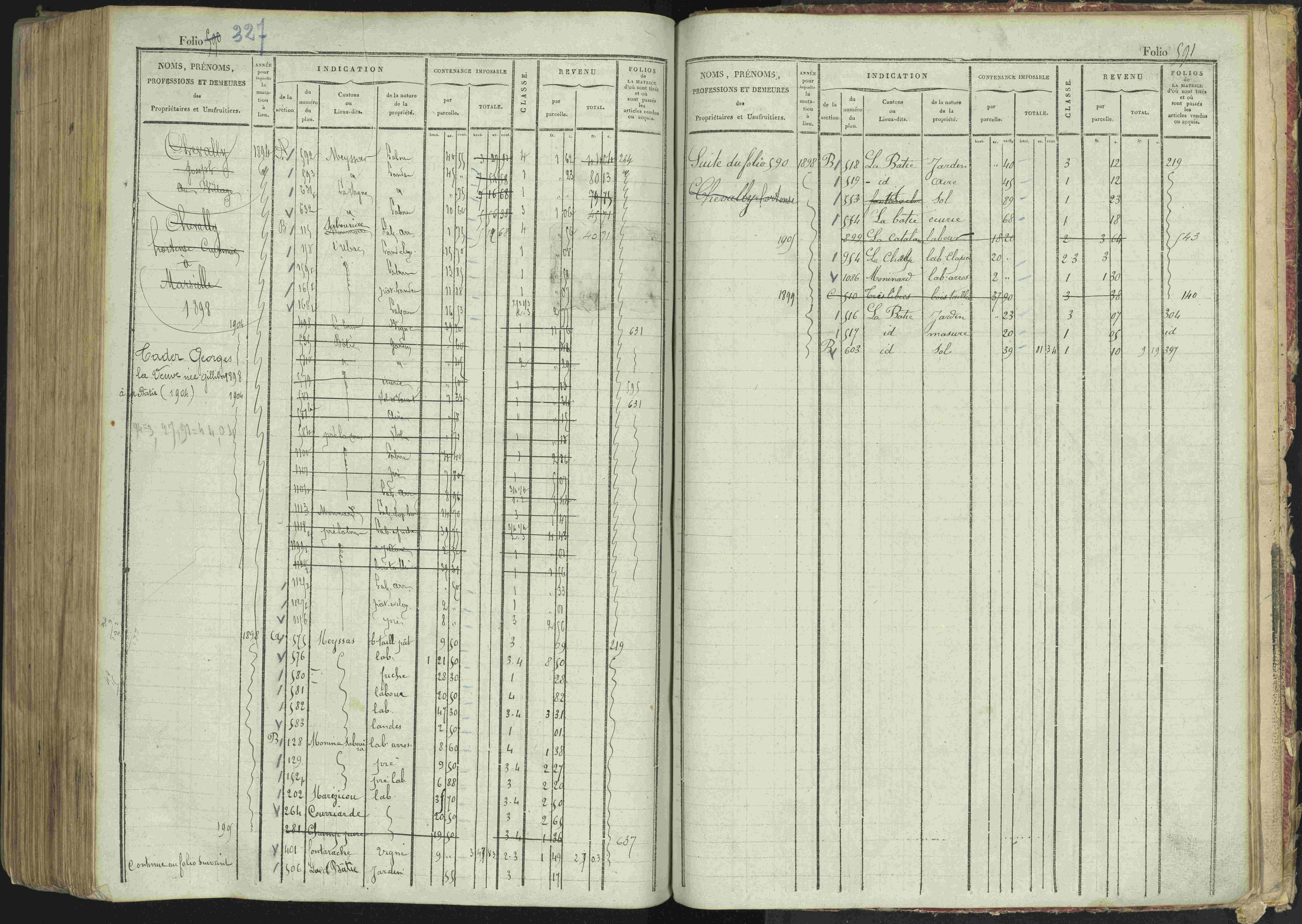 La Bâtie-Montsaléon - 3 P 230/1 - 3 P 230/1 - Matrice, folios 1-600. 