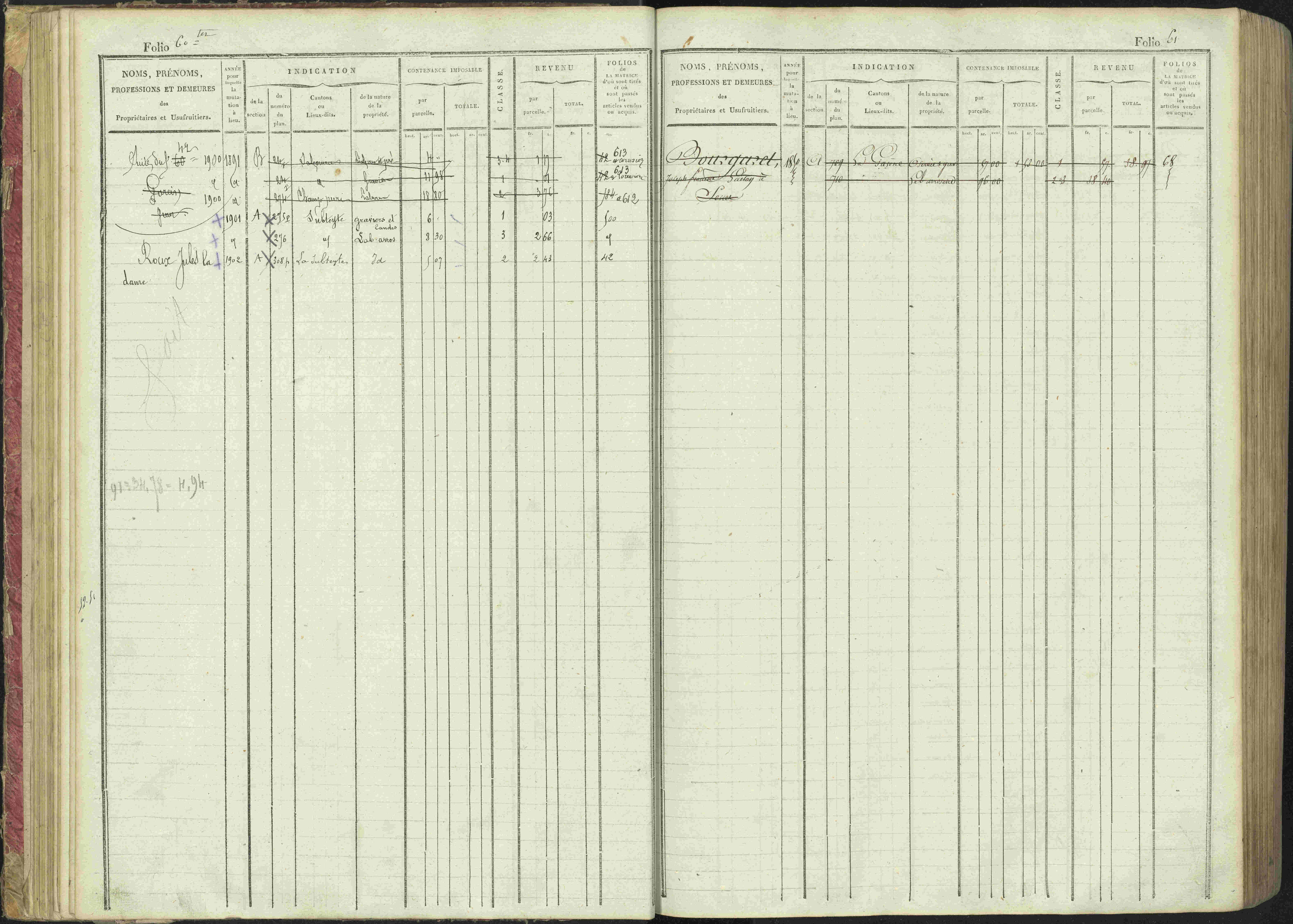 La Bâtie-Montsaléon - 3 P 230/1 - 3 P 230/1 - Matrice, folios 1-600. 