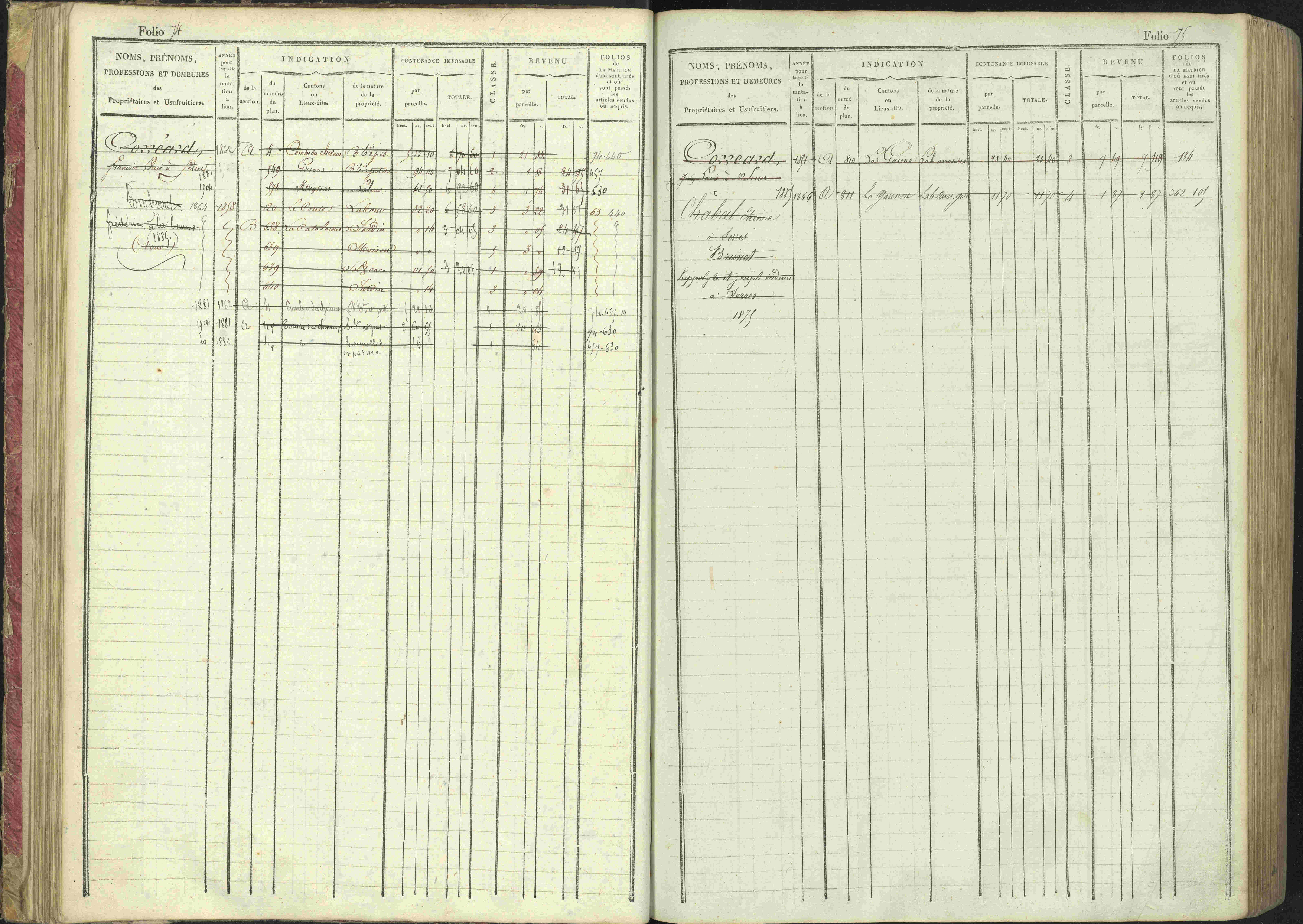 La Bâtie-Montsaléon - 3 P 230/1 - 3 P 230/1 - Matrice, folios 1-600. 