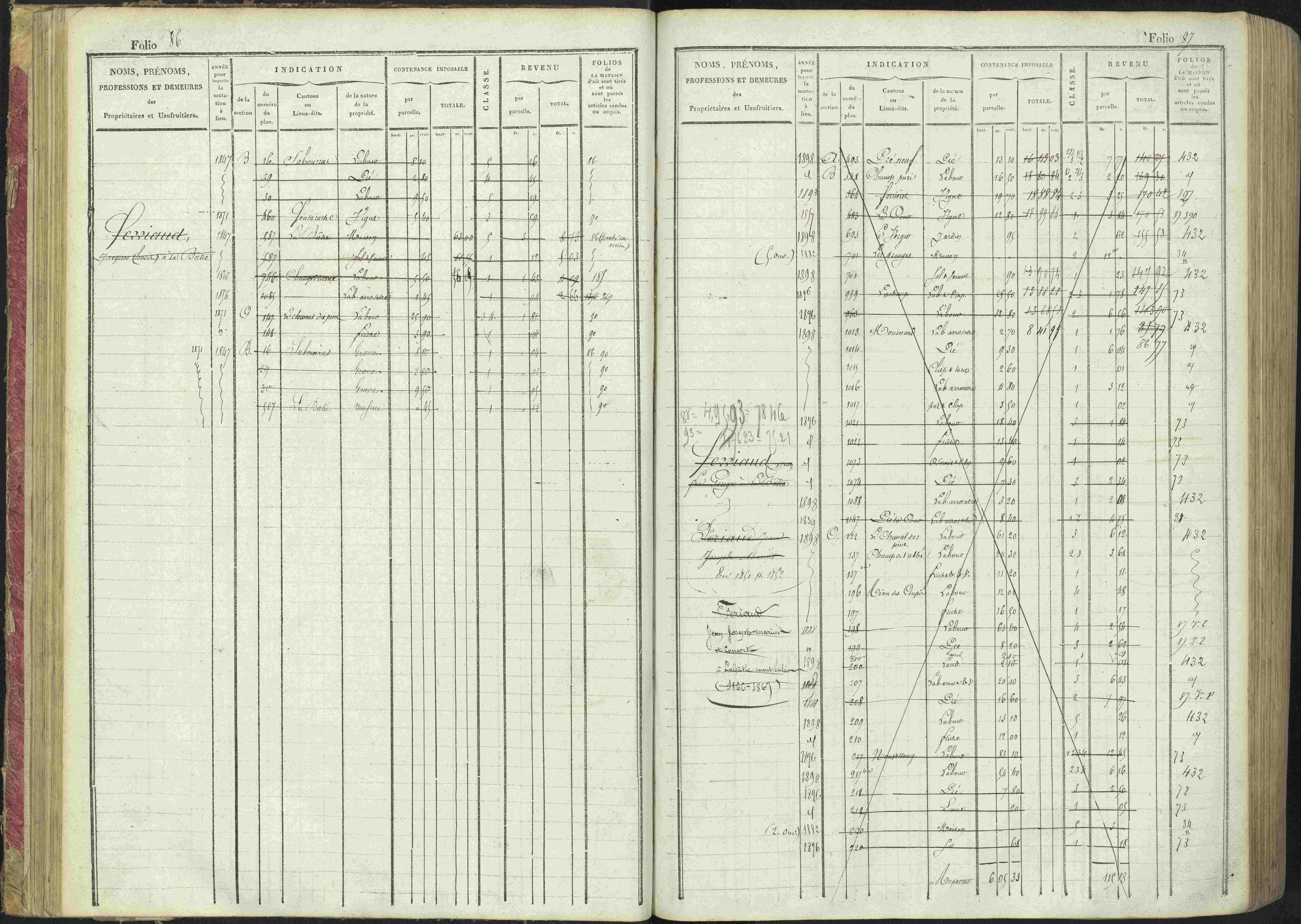 La Bâtie-Montsaléon - 3 P 230/1 - 3 P 230/1 - Matrice, folios 1-600. 
