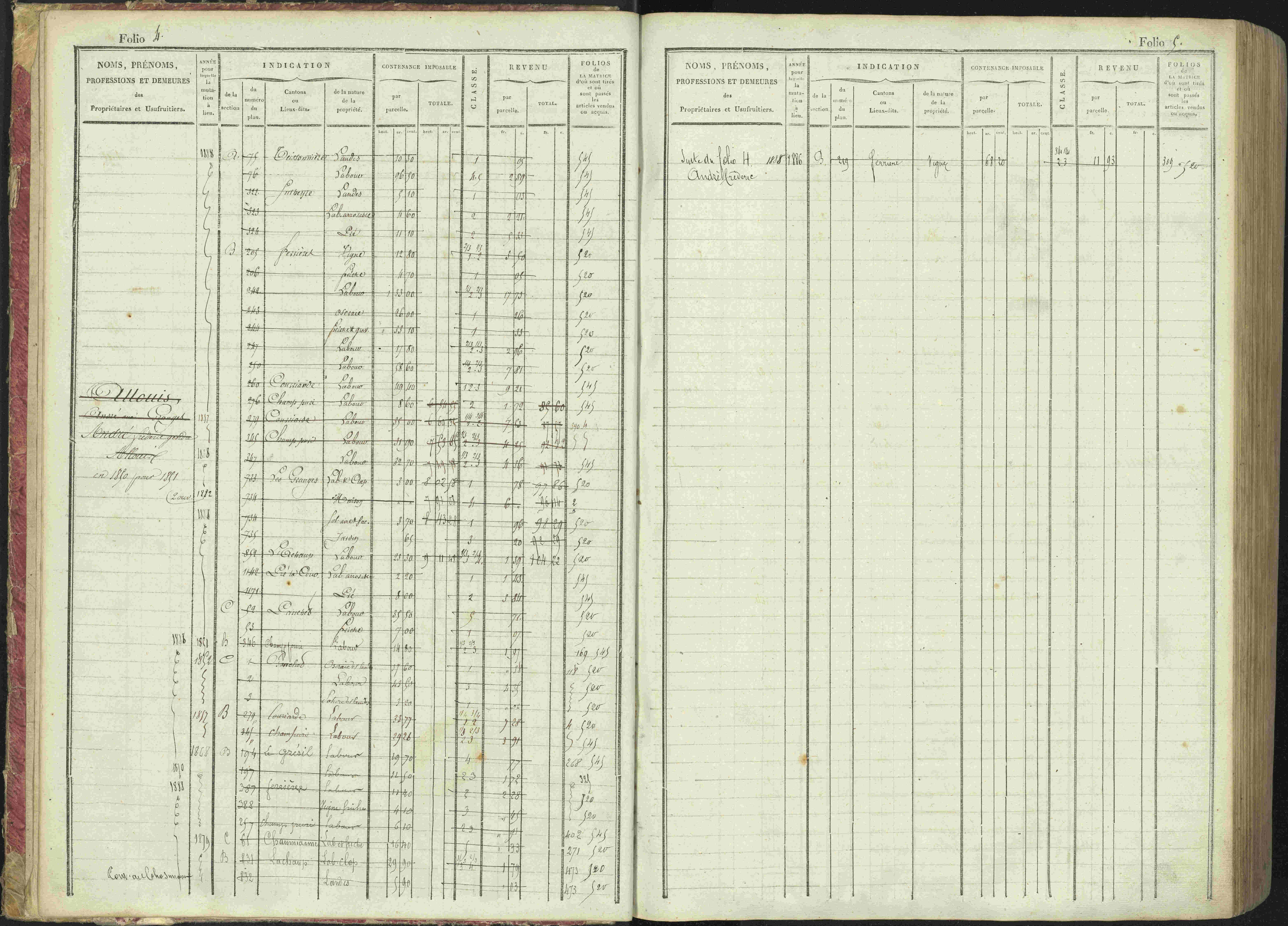 La Bâtie-Montsaléon - 3 P 230/1 - 3 P 230/1 - Matrice, folios 1-600. 