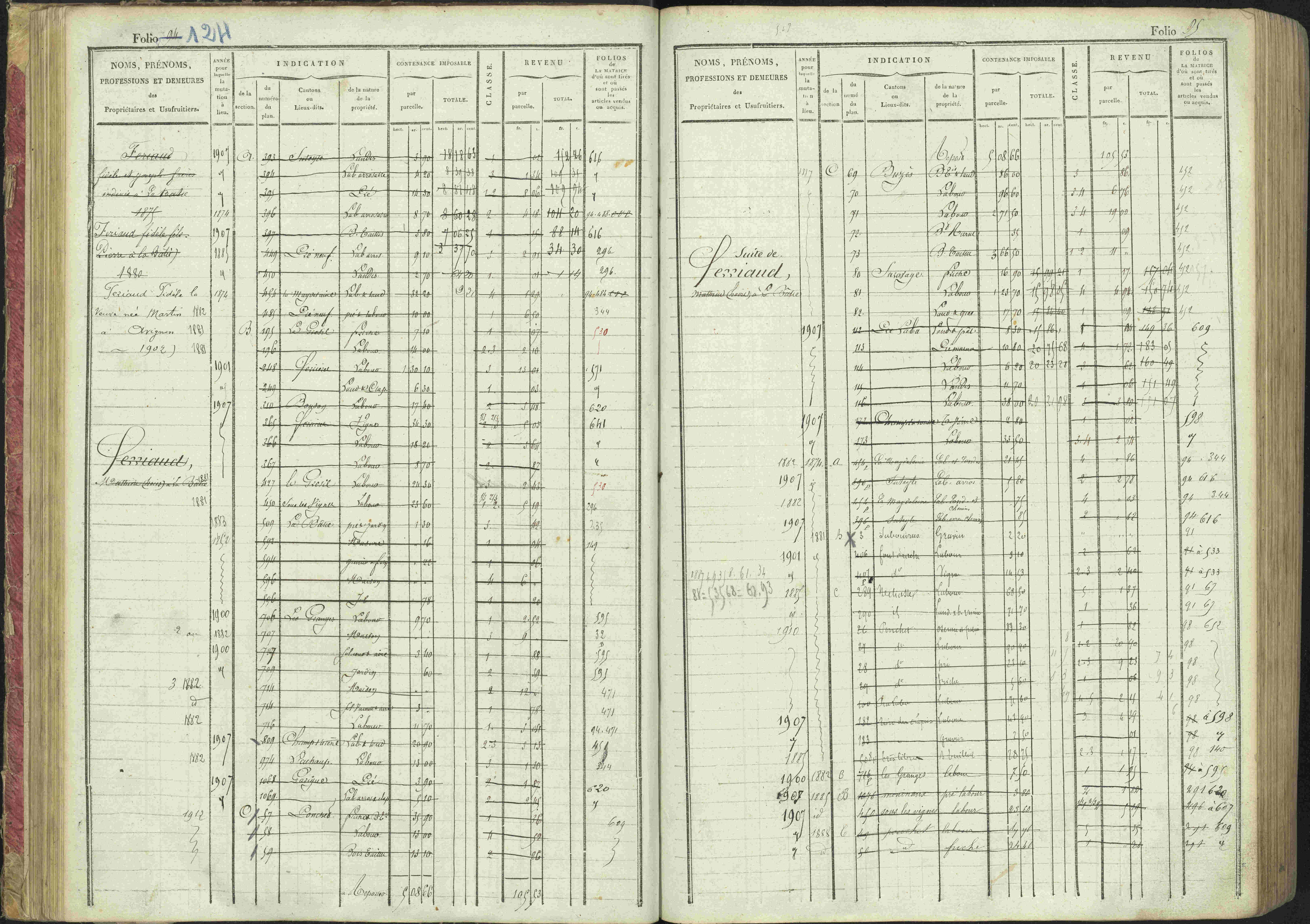 La Bâtie-Montsaléon - 3 P 230/1 - 3 P 230/1 - Matrice, folios 1-600. 