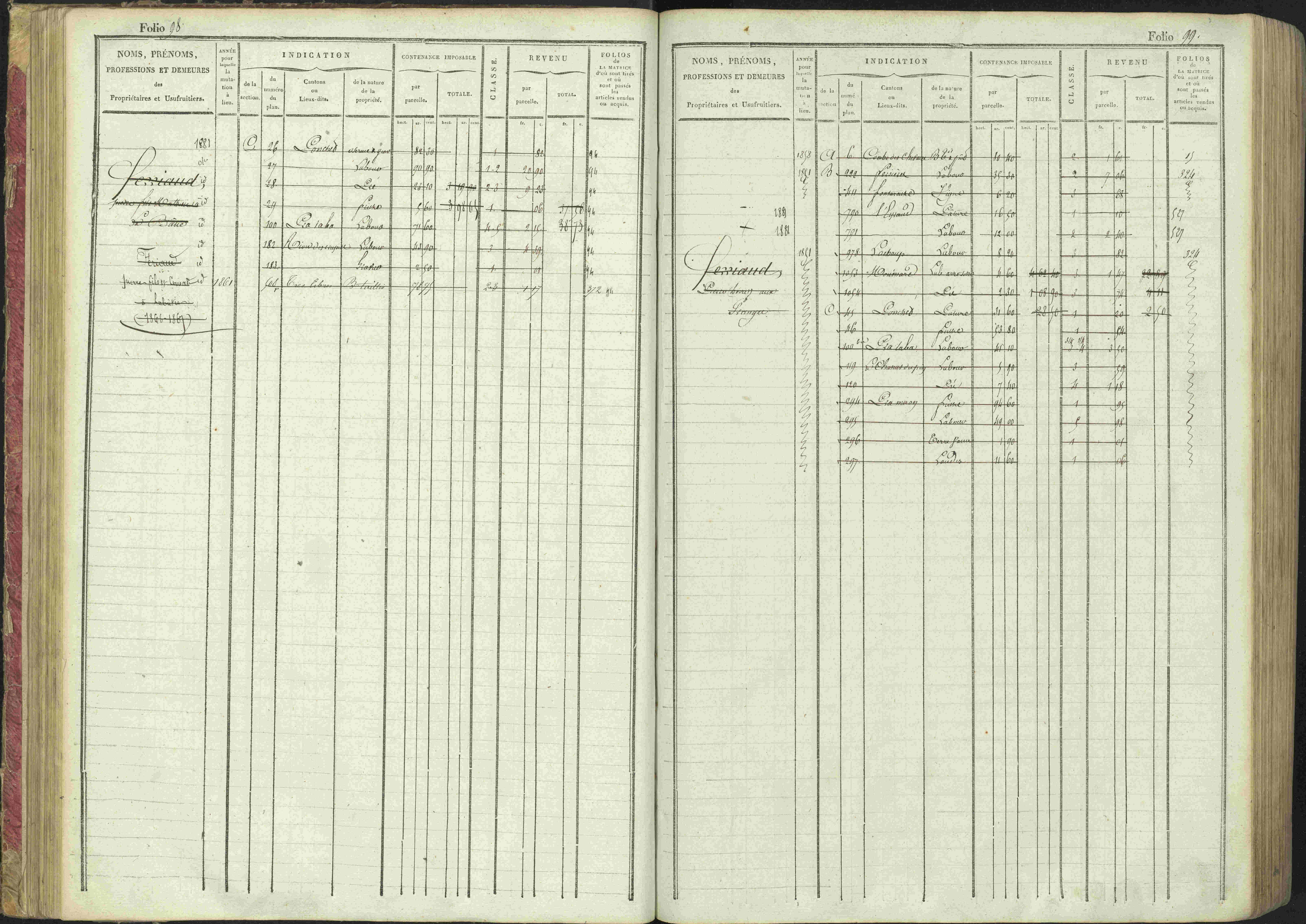 La Bâtie-Montsaléon - 3 P 230/1 - 3 P 230/1 - Matrice, folios 1-600. 