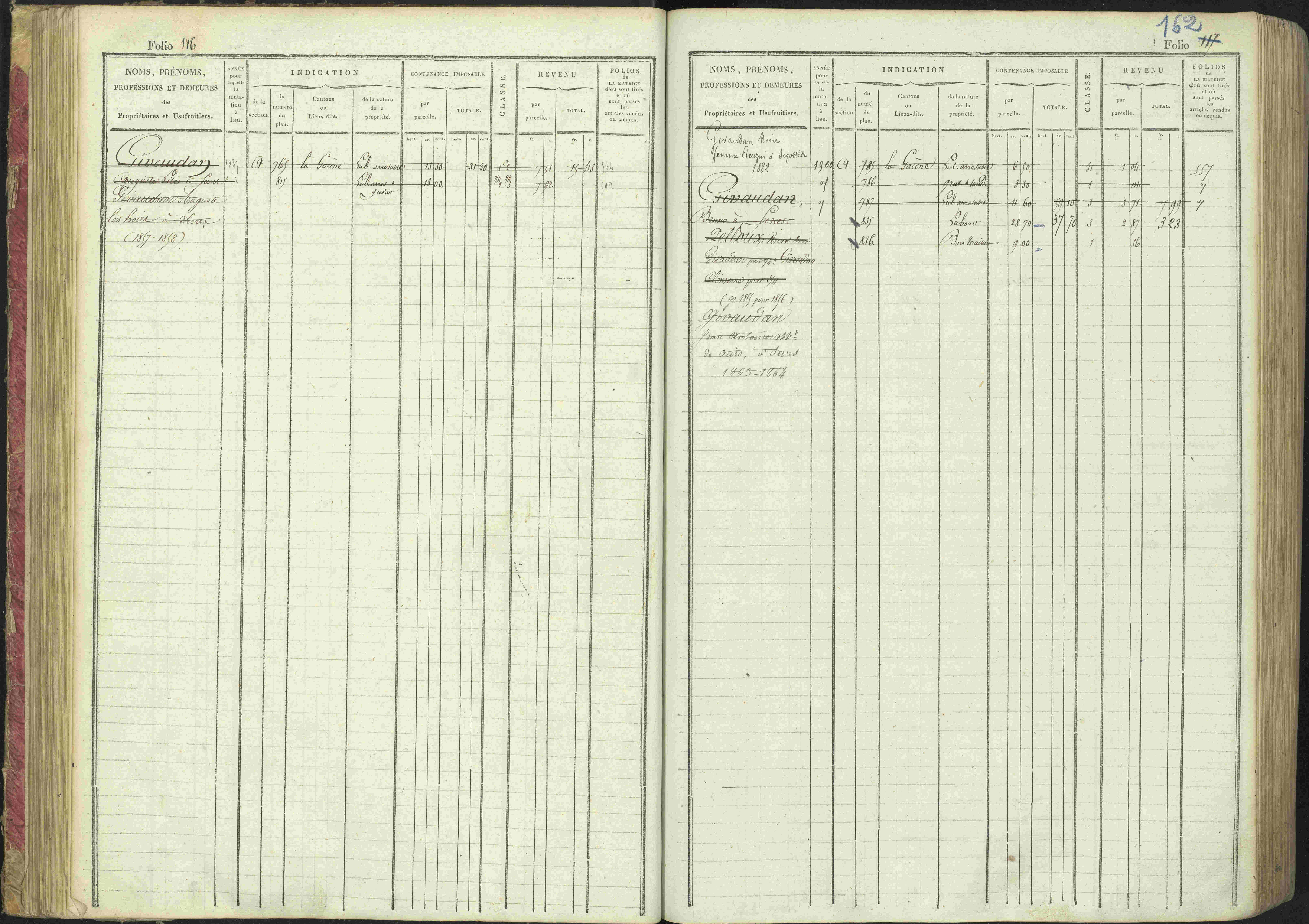 La Bâtie-Montsaléon - 3 P 230/1 - 3 P 230/1 - Matrice, folios 1-600. 