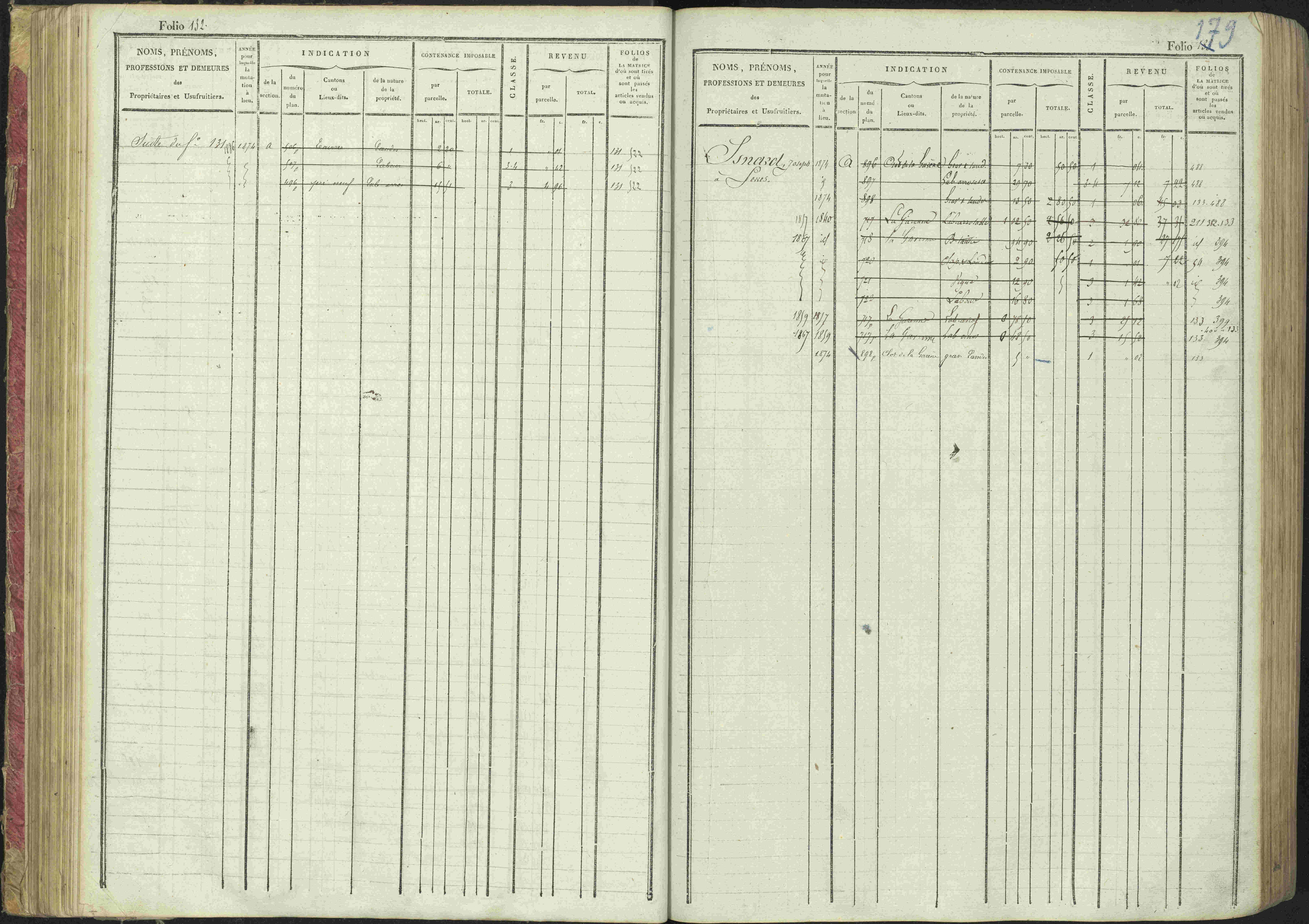 La Bâtie-Montsaléon - 3 P 230/1 - 3 P 230/1 - Matrice, folios 1-600. 