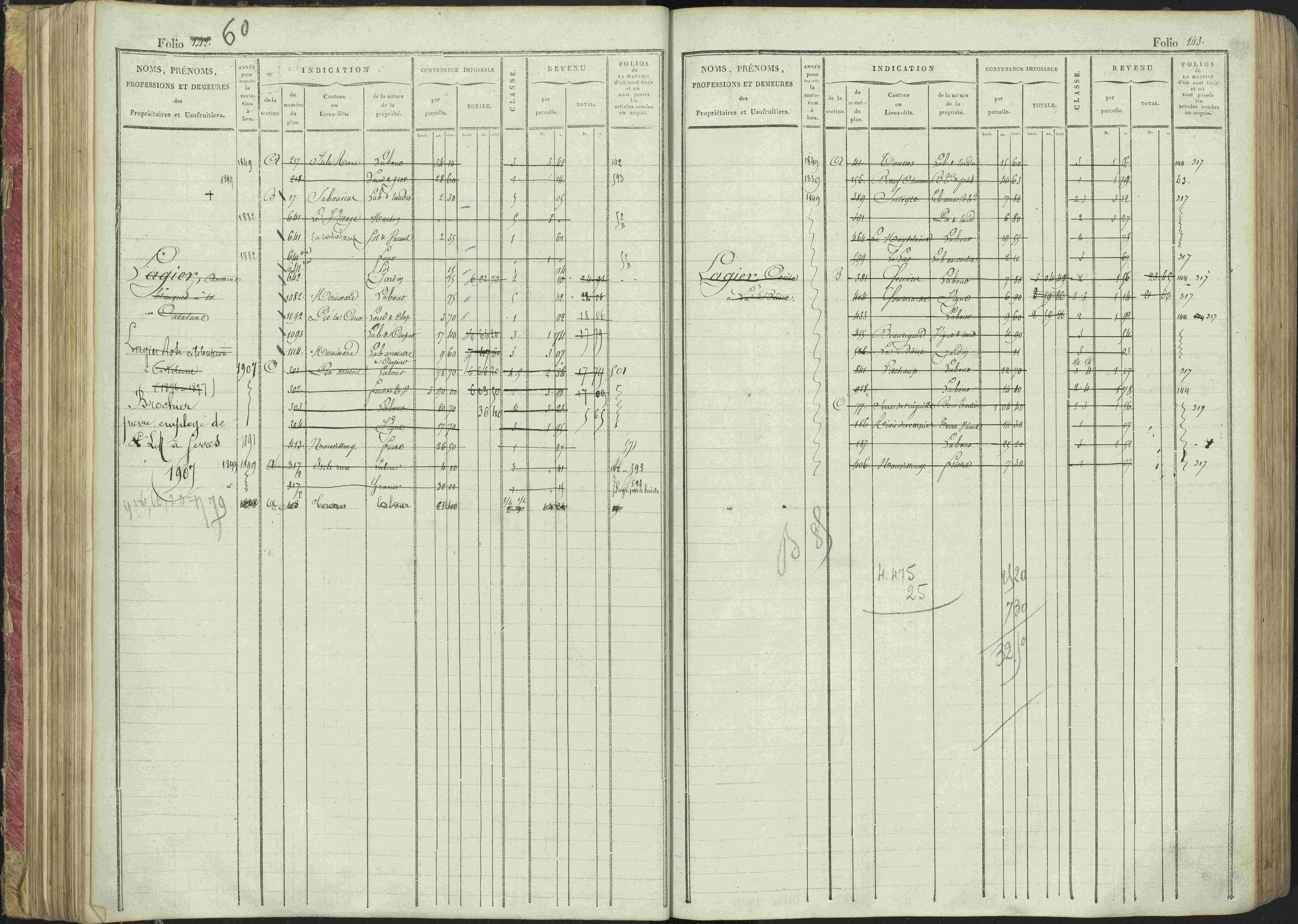 La Bâtie-Montsaléon - 3 P 230/1 - 3 P 230/1 - Matrice, folios 1-600. 