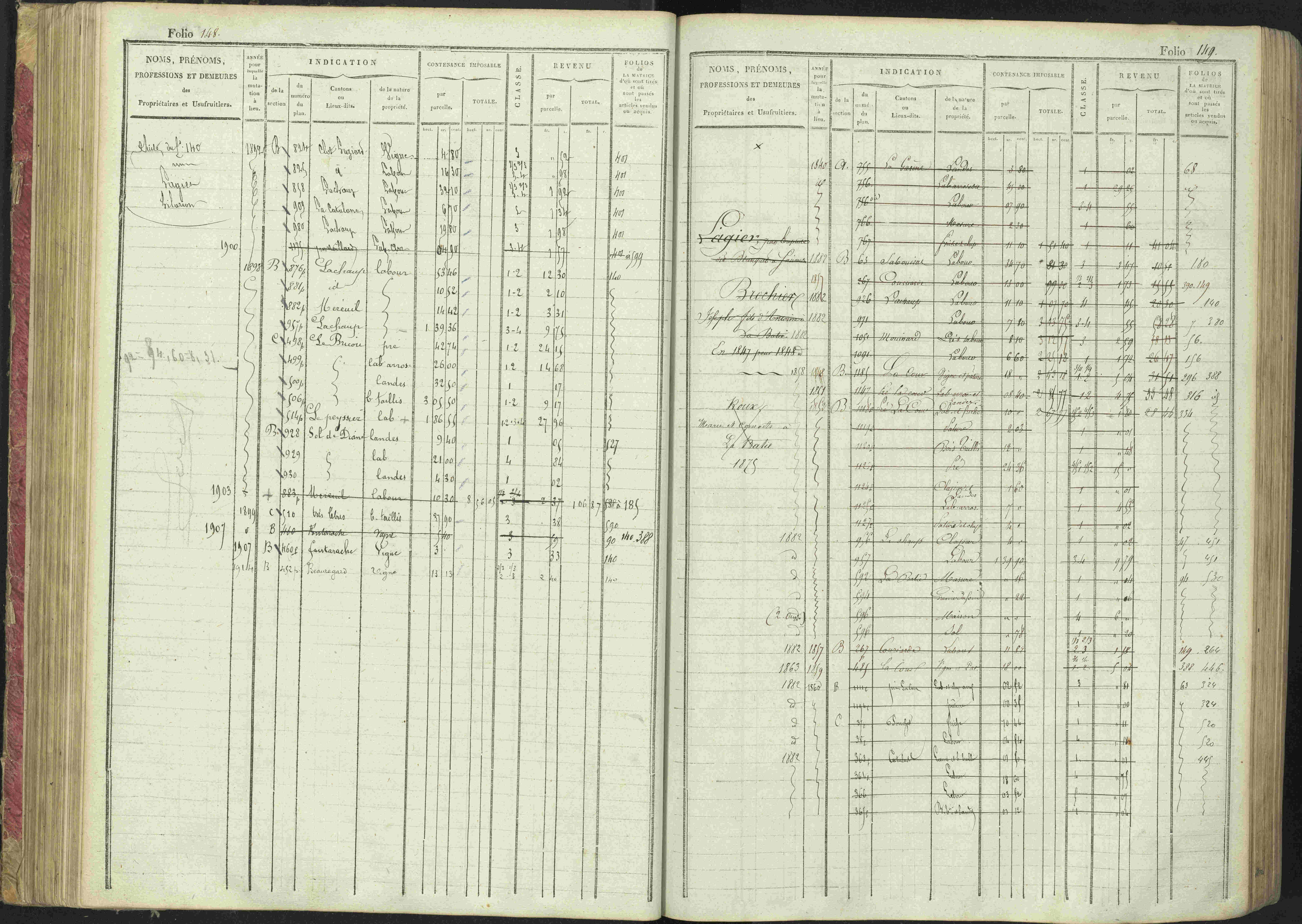 La Bâtie-Montsaléon - 3 P 230/1 - 3 P 230/1 - Matrice, folios 1-600. 