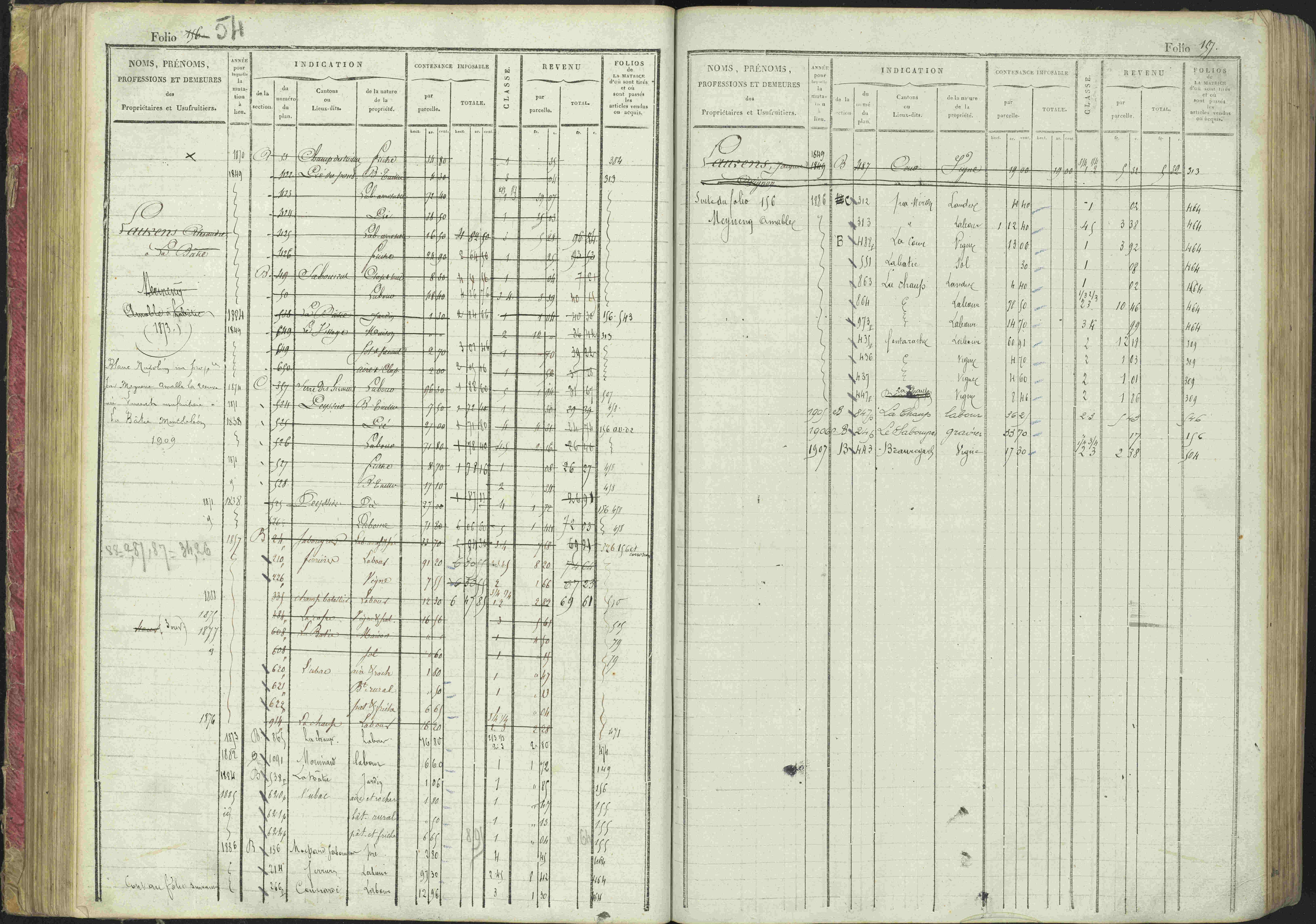 La Bâtie-Montsaléon - 3 P 230/1 - 3 P 230/1 - Matrice, folios 1-600. 