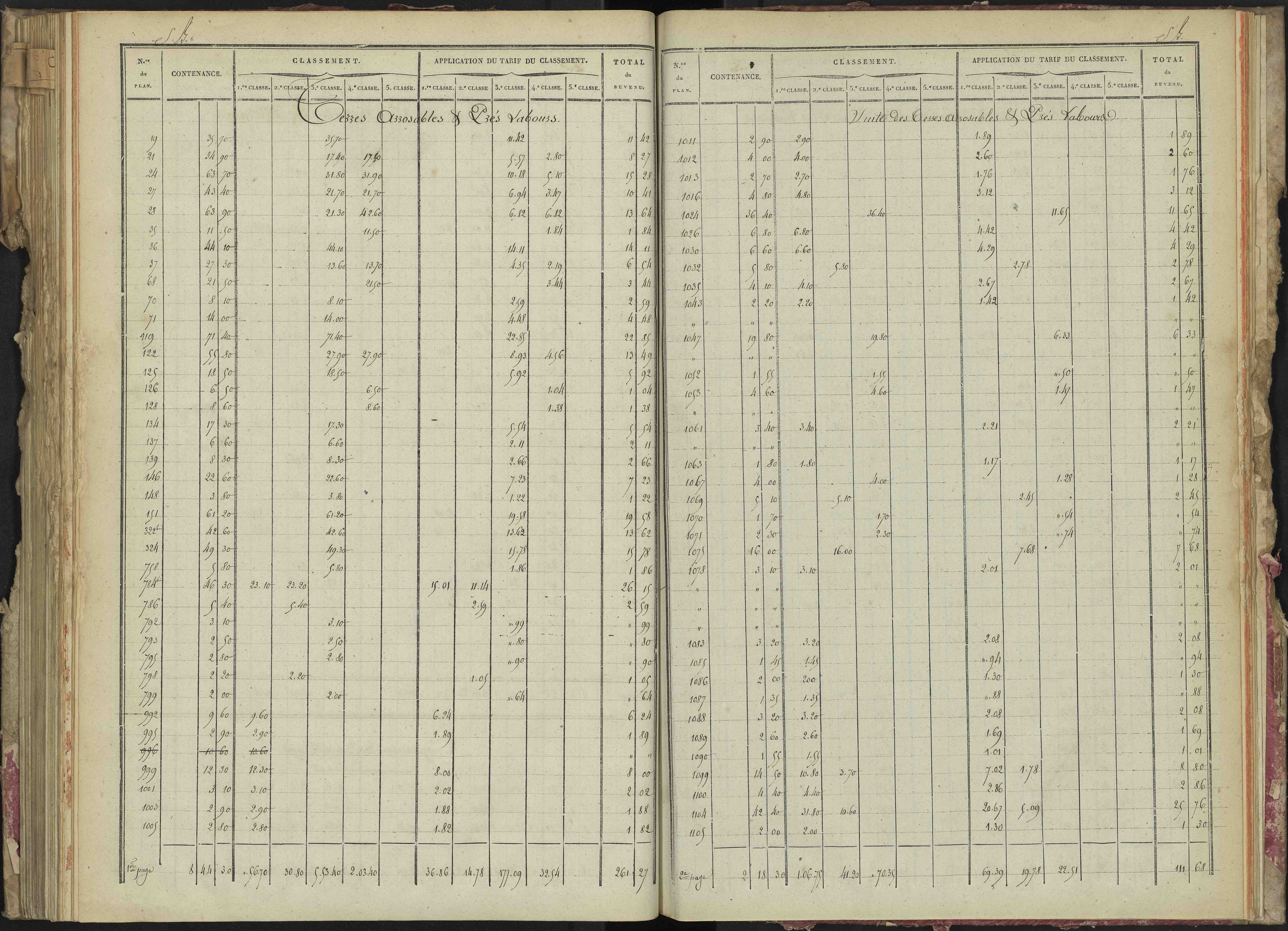 La Bâtie-Montsaléon - 3 P 229/5 - 3 P 229/5 - Relevé des numéros de même nature : section B 